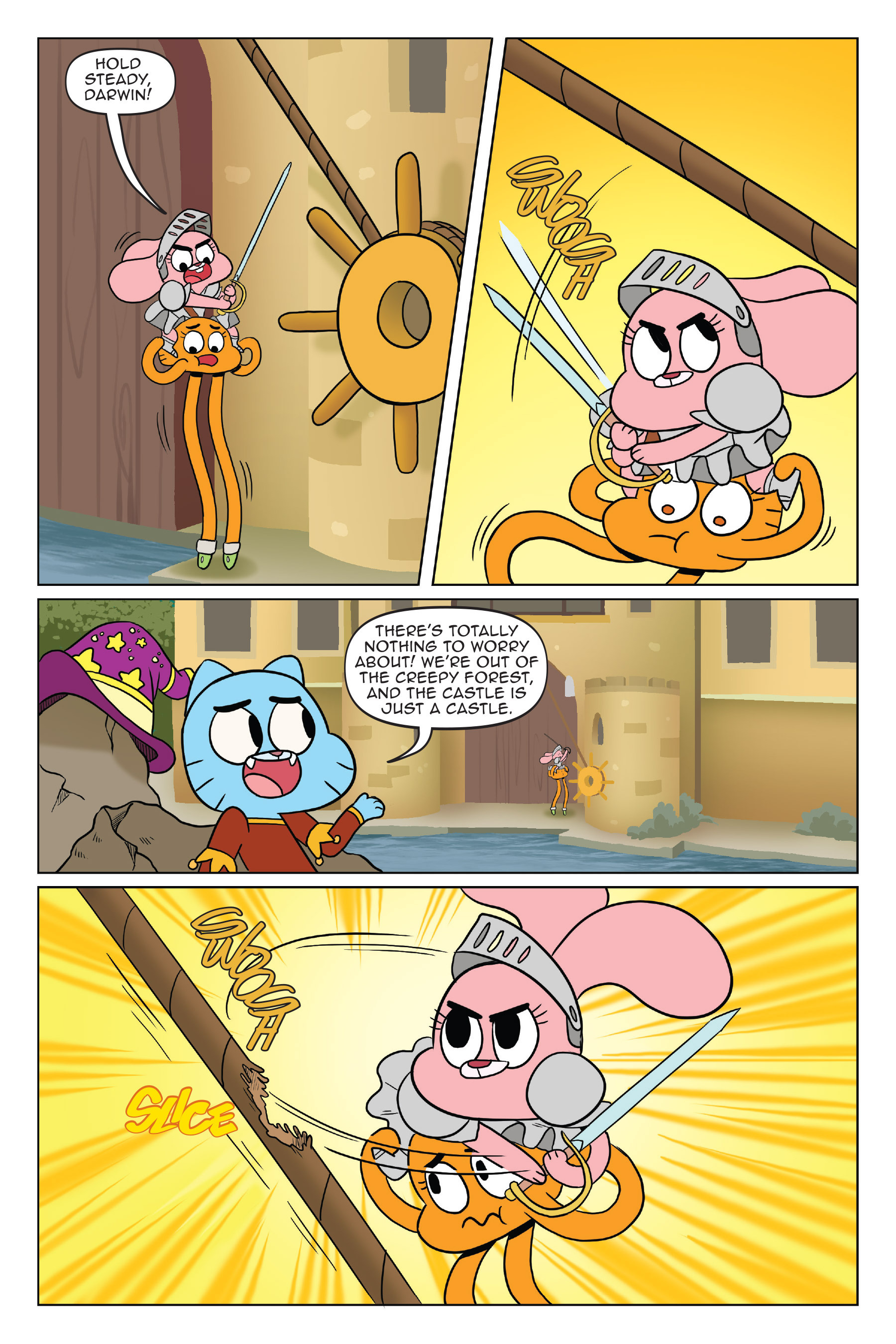 Read online The Amazing World of Gumball: Fairy Tale Trouble comic -  Issue # Full - 92