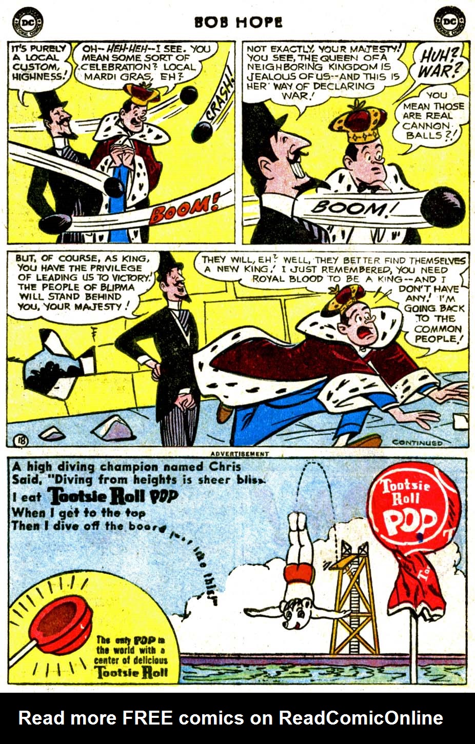 Read online The Adventures of Bob Hope comic -  Issue #58 - 22