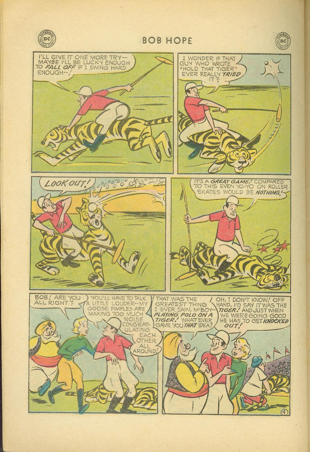 Read online The Adventures of Bob Hope comic -  Issue #39 - 30