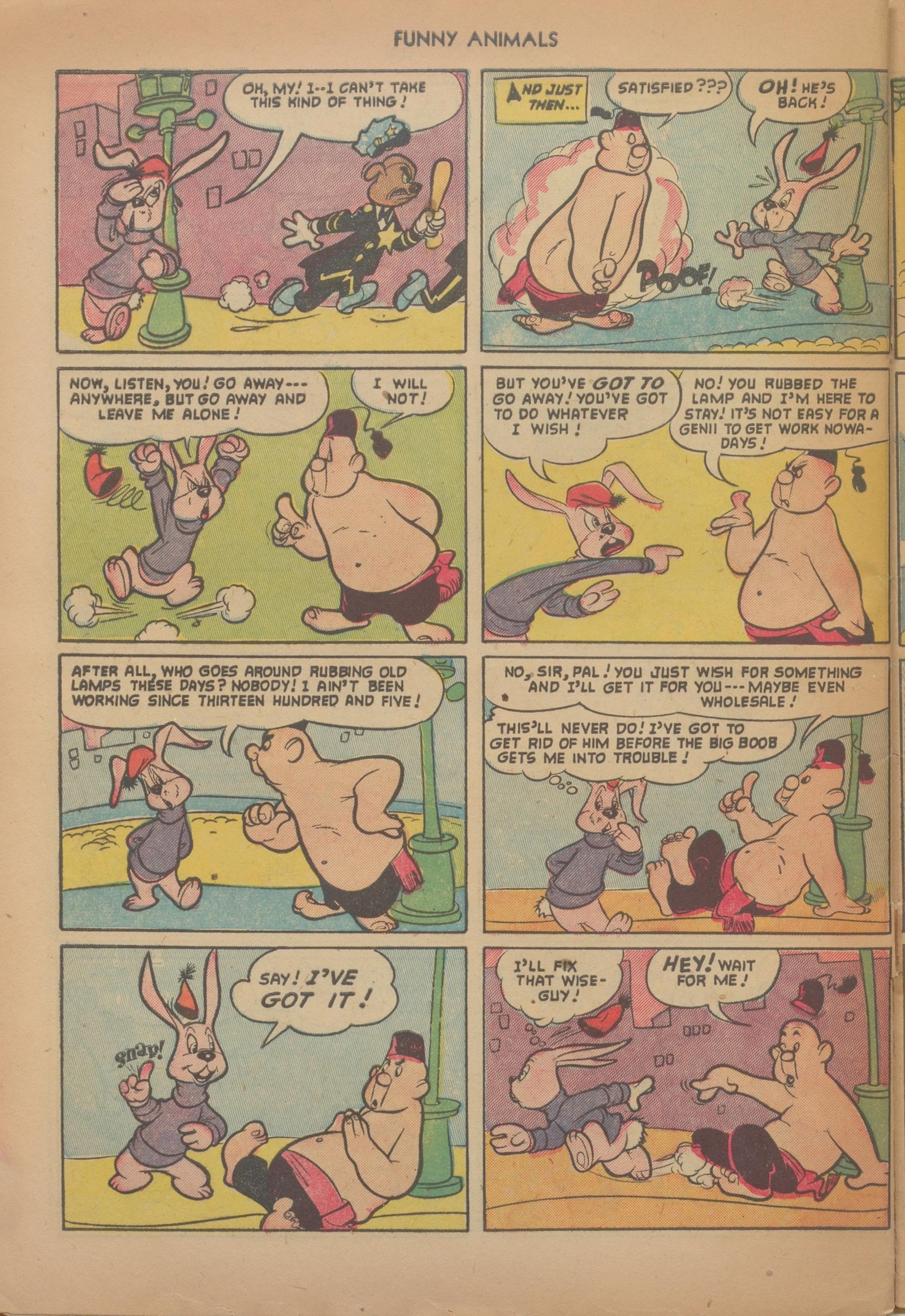 Read online Fawcett's Funny Animals comic -  Issue #78 - 32