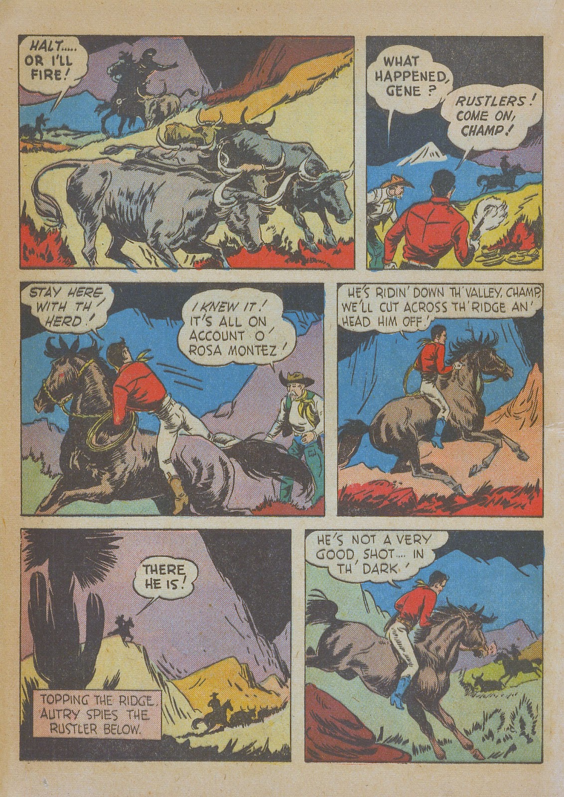 Gene Autry Comics issue 10 - Page 36