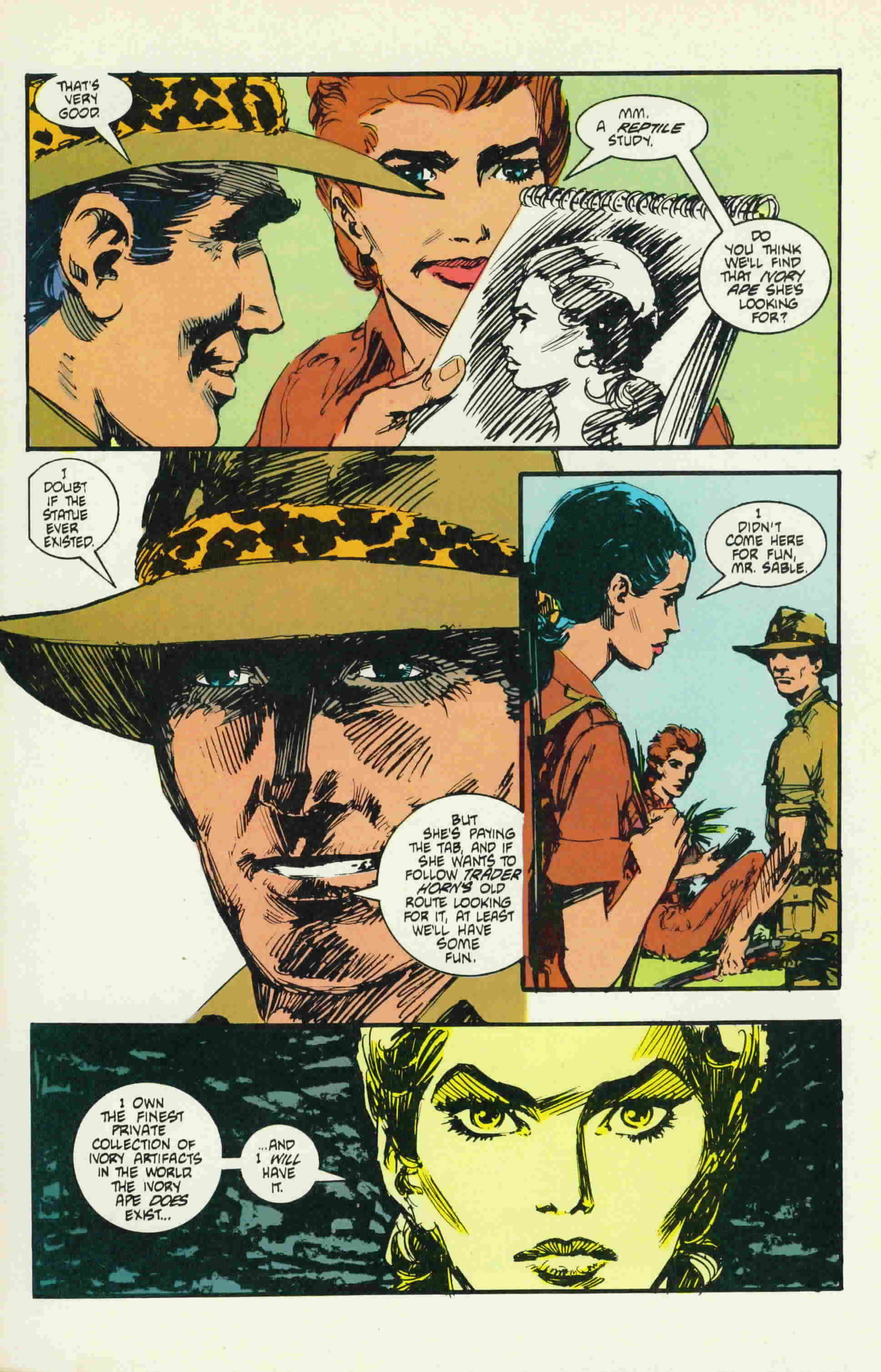 Read online Jon Sable, Freelance comic -  Issue #37 - 13