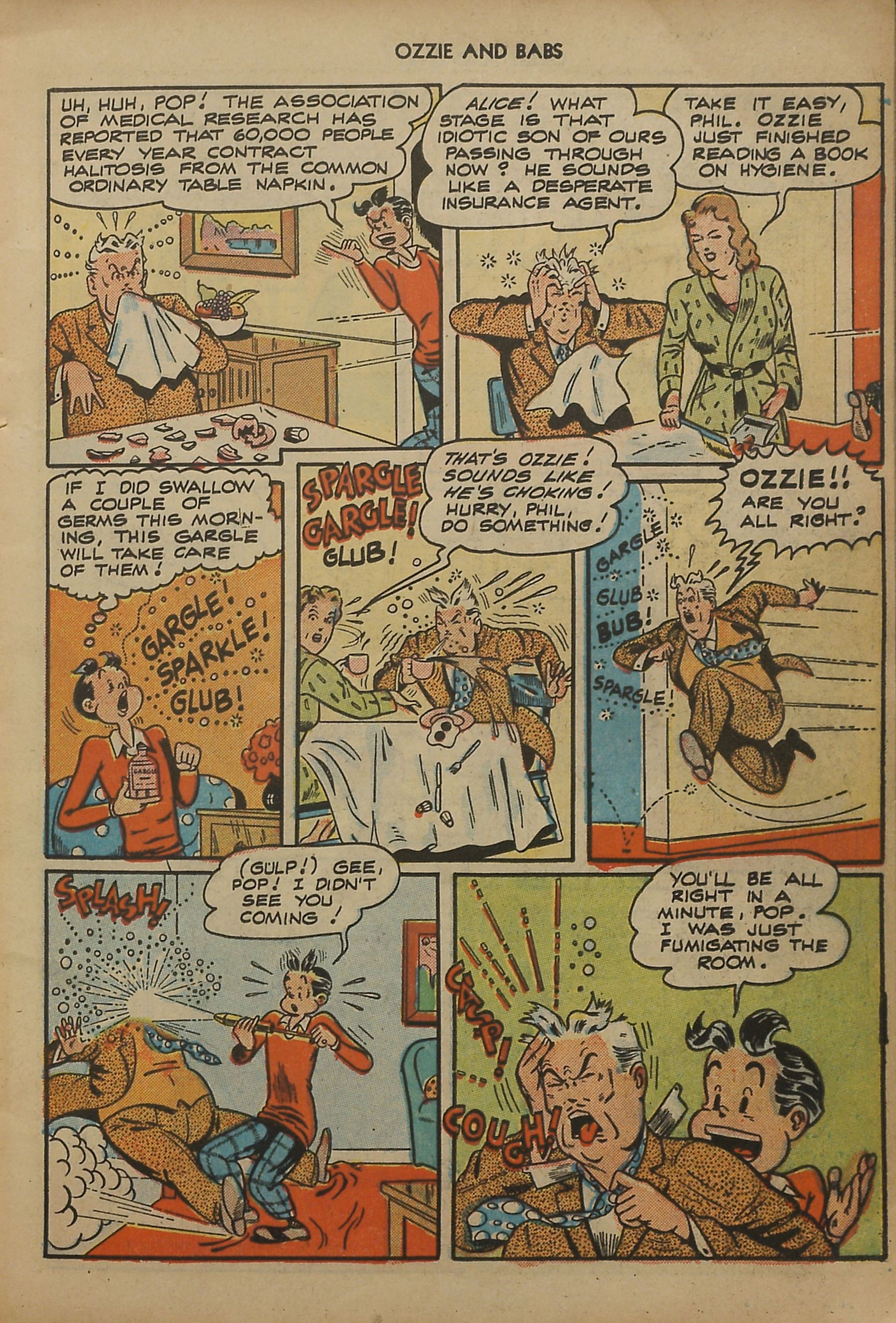 Read online Ozzie And Babs comic -  Issue #5 - 19