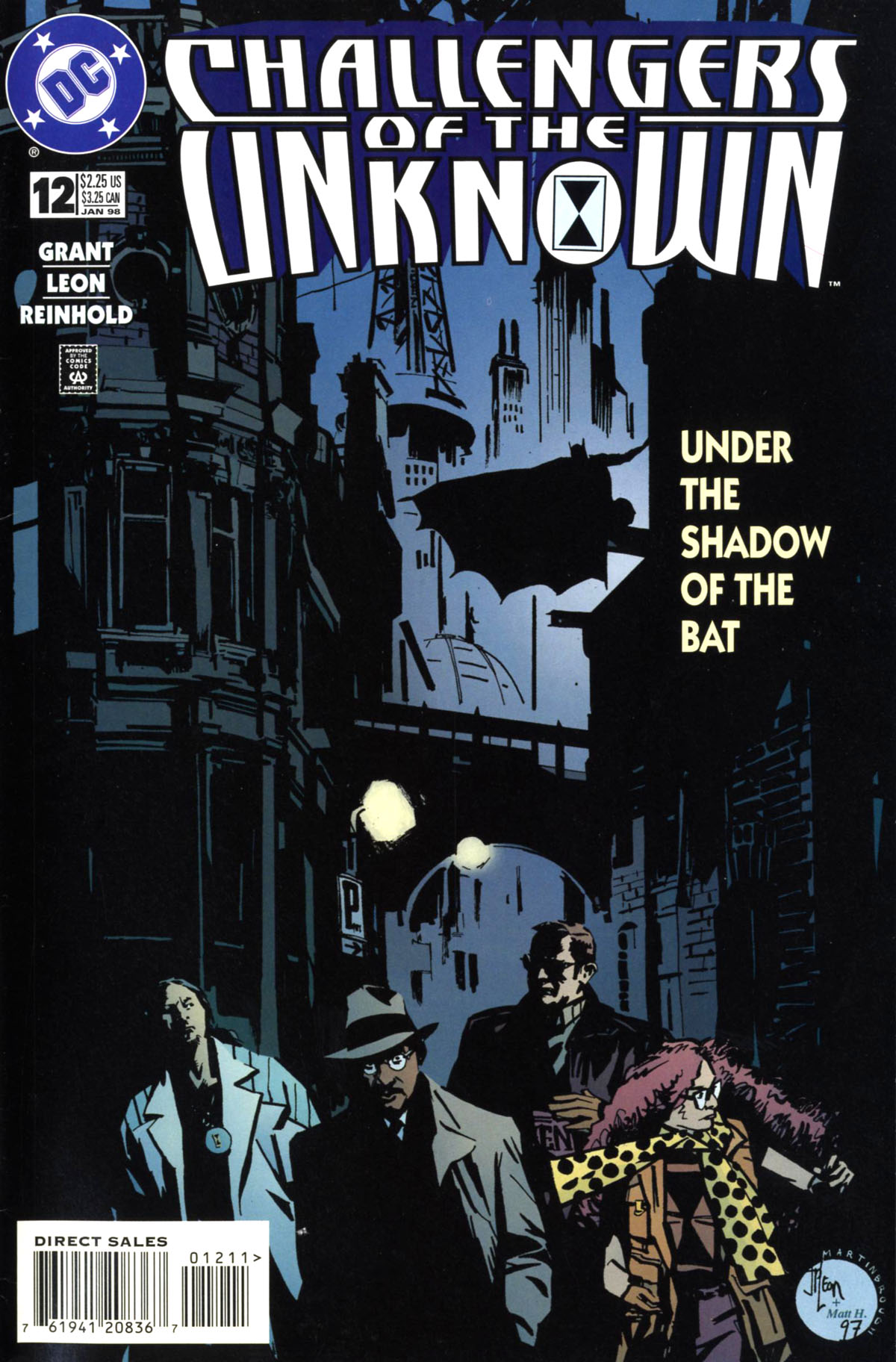 Read online Challengers of the Unknown (1997) comic -  Issue #12 - 1