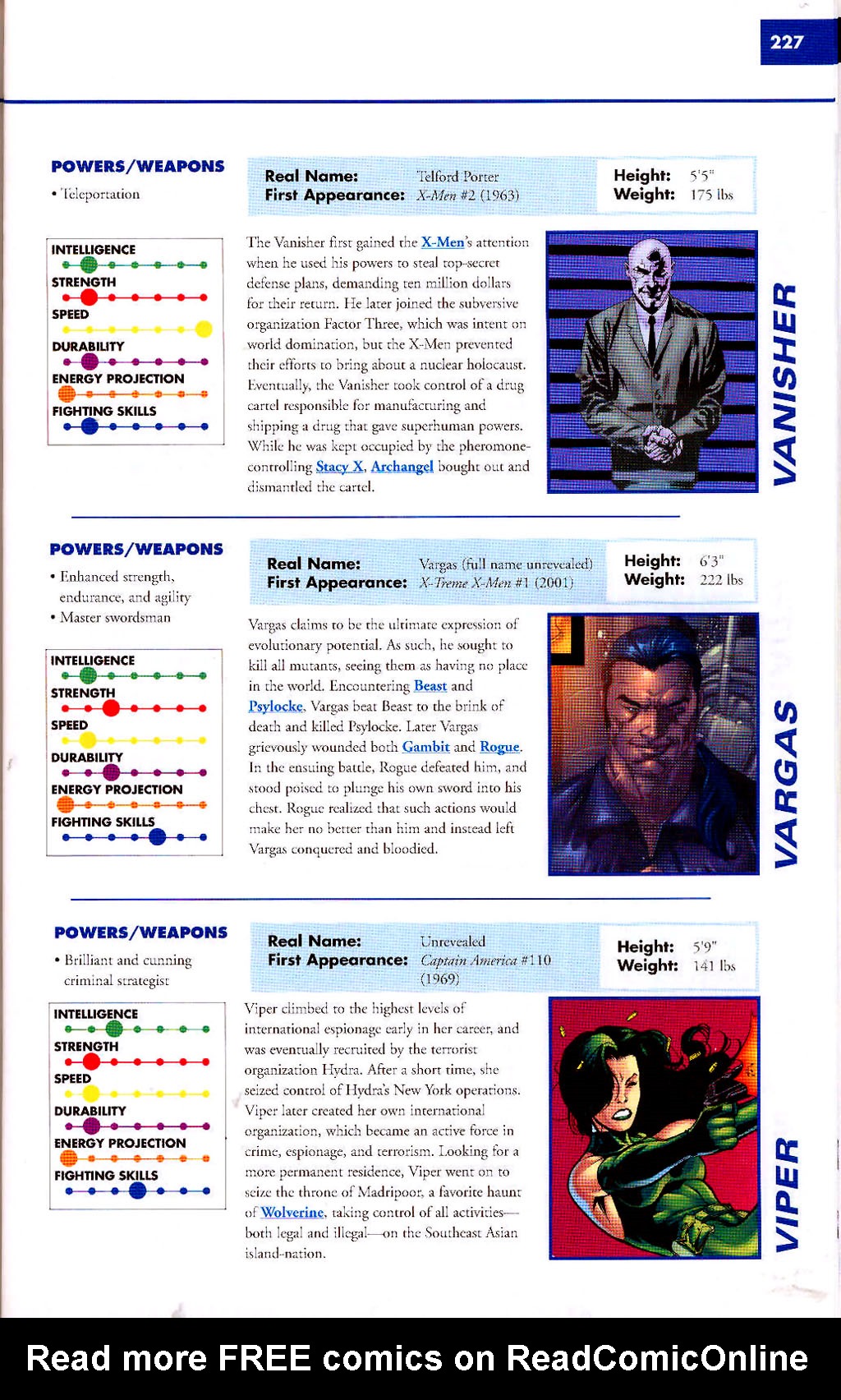 Read online Marvel Encyclopedia comic -  Issue # TPB 2 - 229