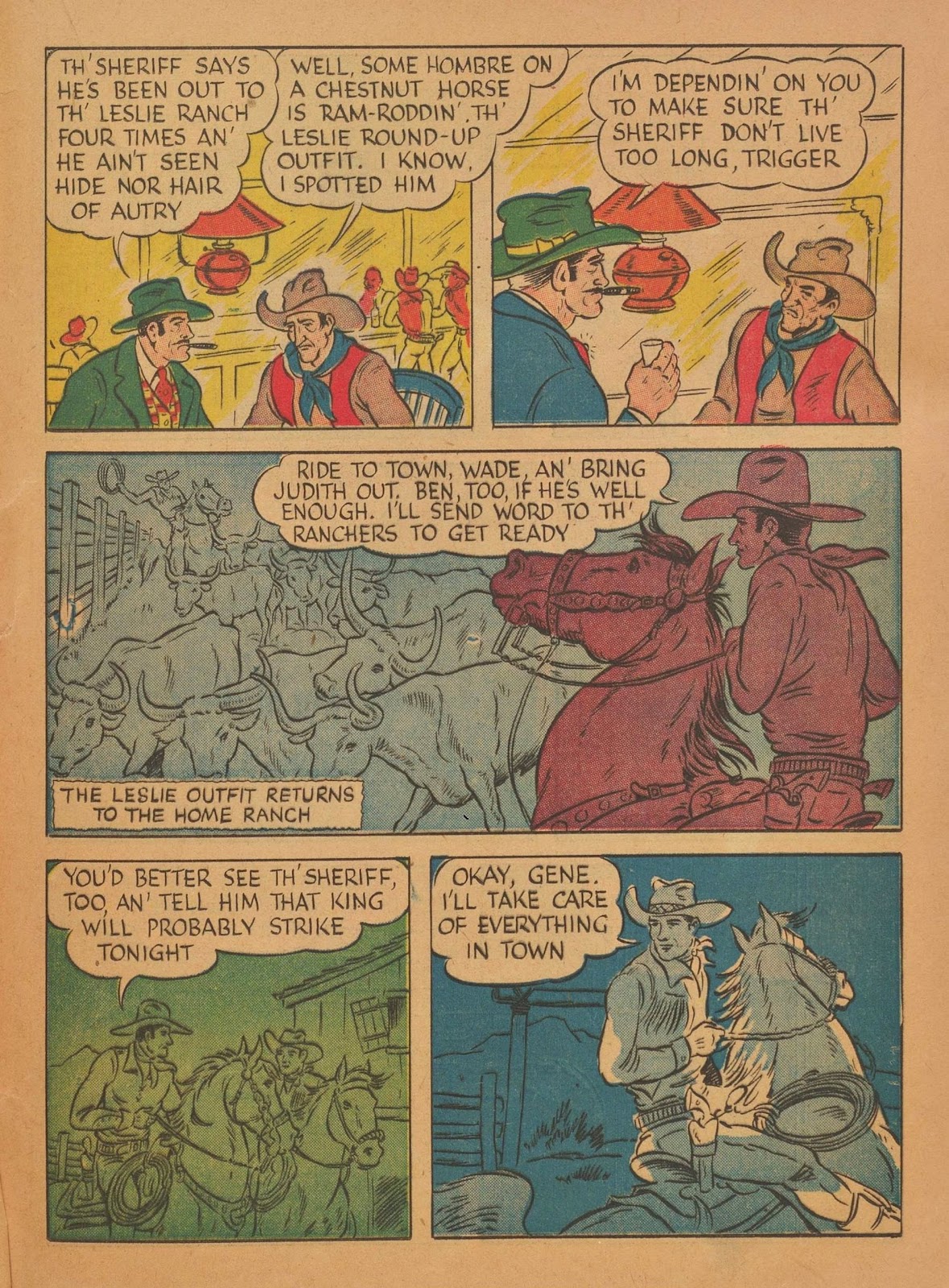 Gene Autry Comics issue 6 - Page 47