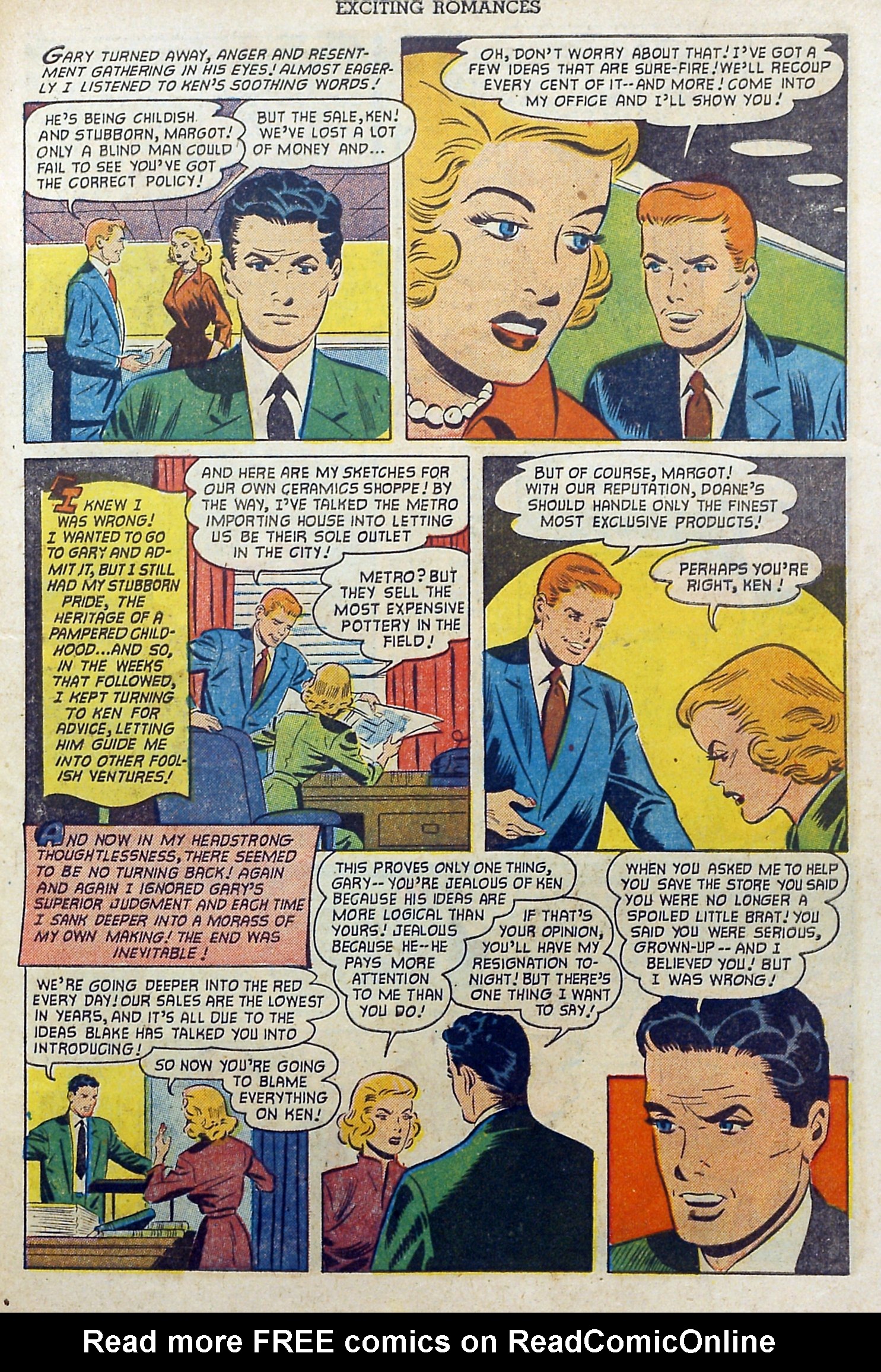 Read online Exciting Romances comic -  Issue #9 - 31