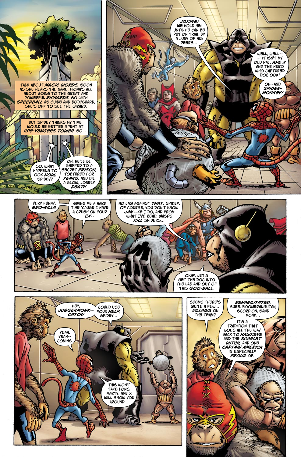 Read online Marvel Apes comic -  Issue #1 - 18