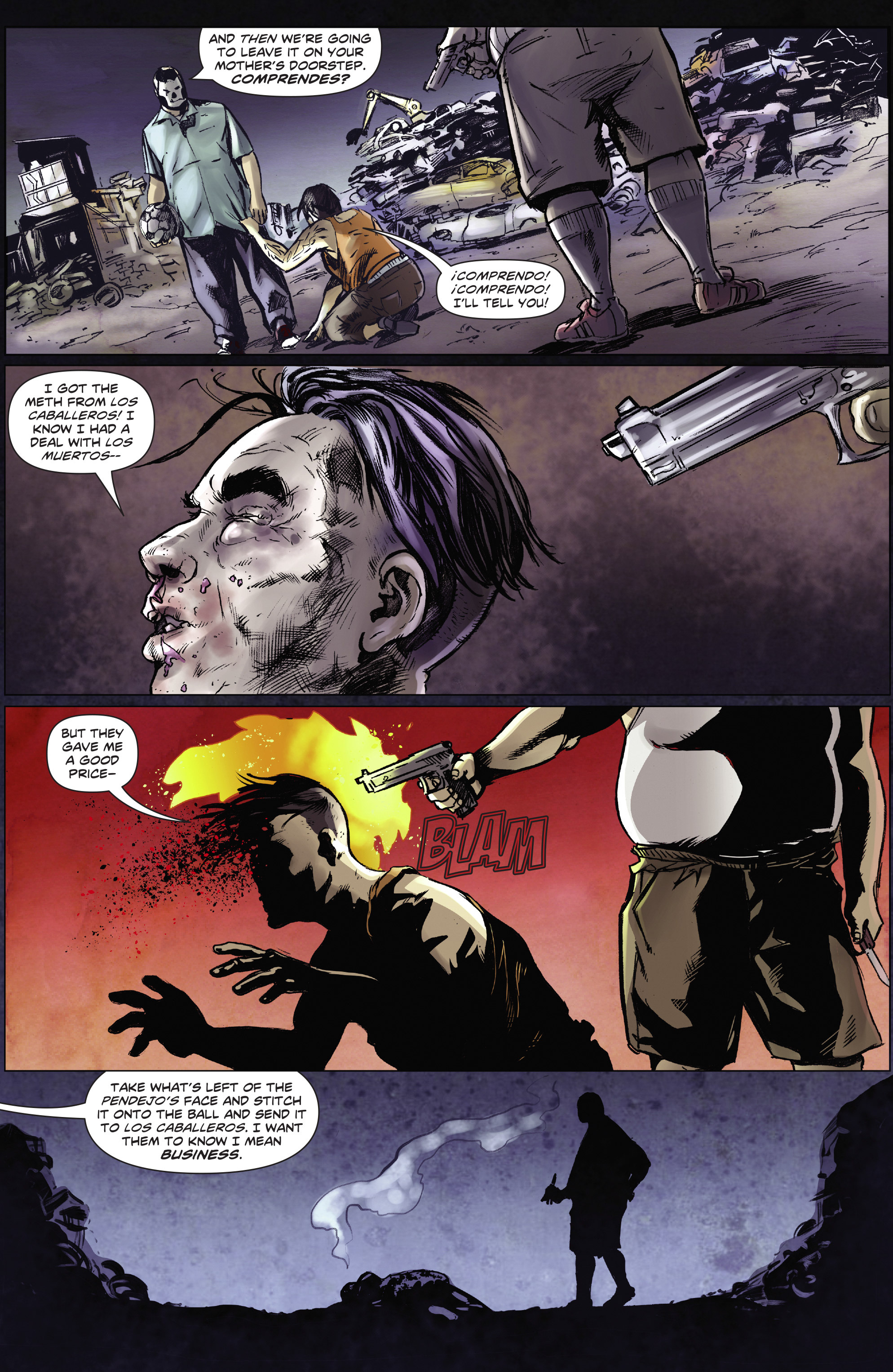 Read online Swords of Sorrow: Vampirella & Jennifer Blood comic -  Issue #2 - 9