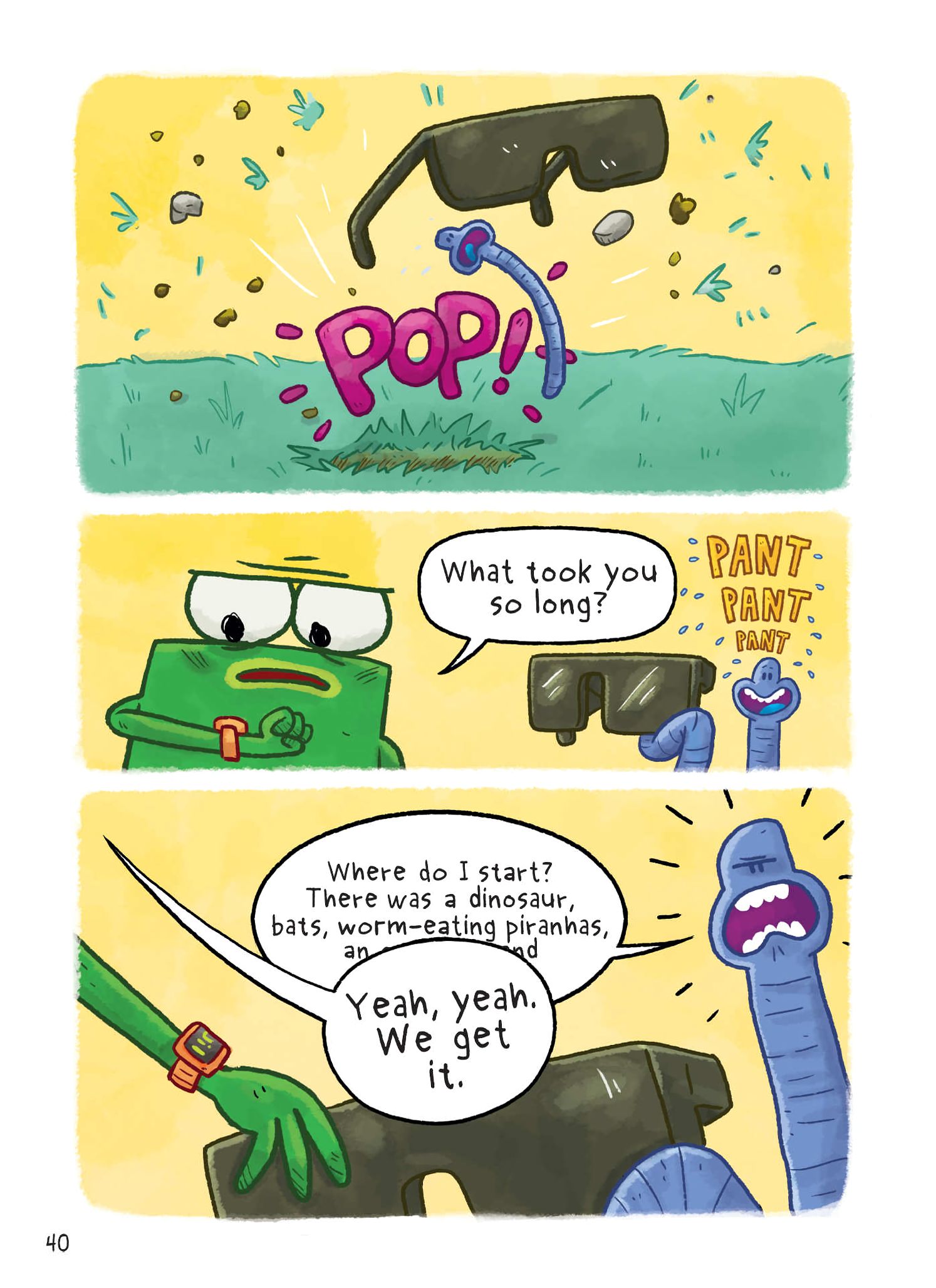 Read online Blue, Barry & Pancakes comic -  Issue # TPB 3 - 43