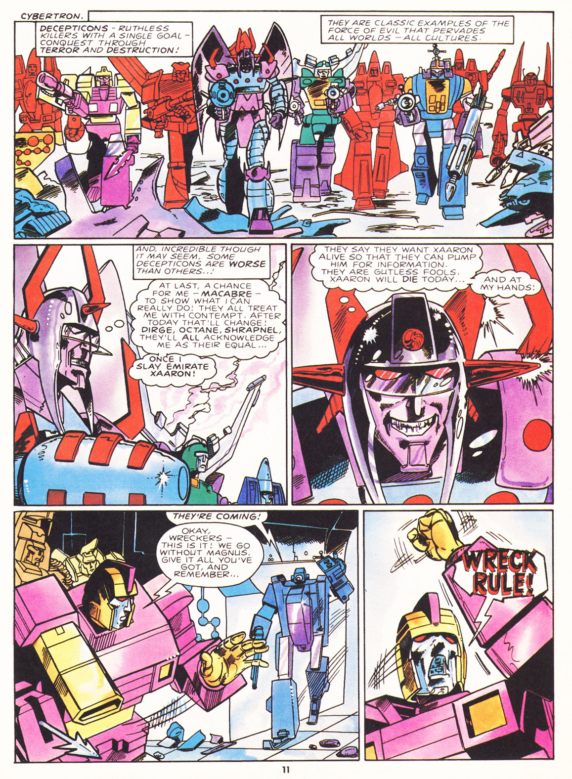 Read online The Transformers (UK) comic -  Issue #88 - 10