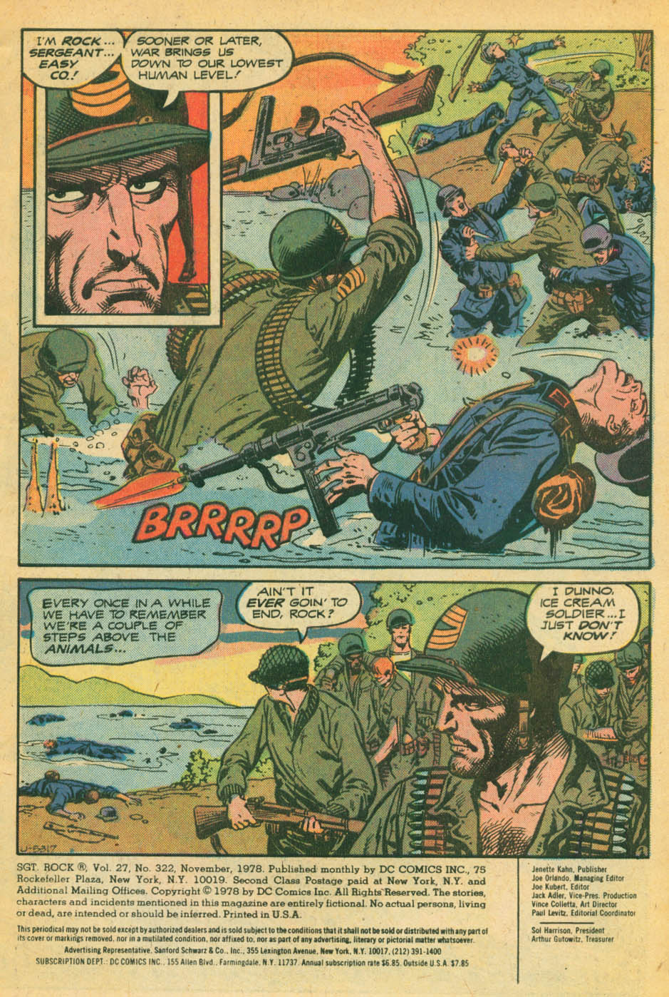 Read online Sgt. Rock comic -  Issue #322 - 2