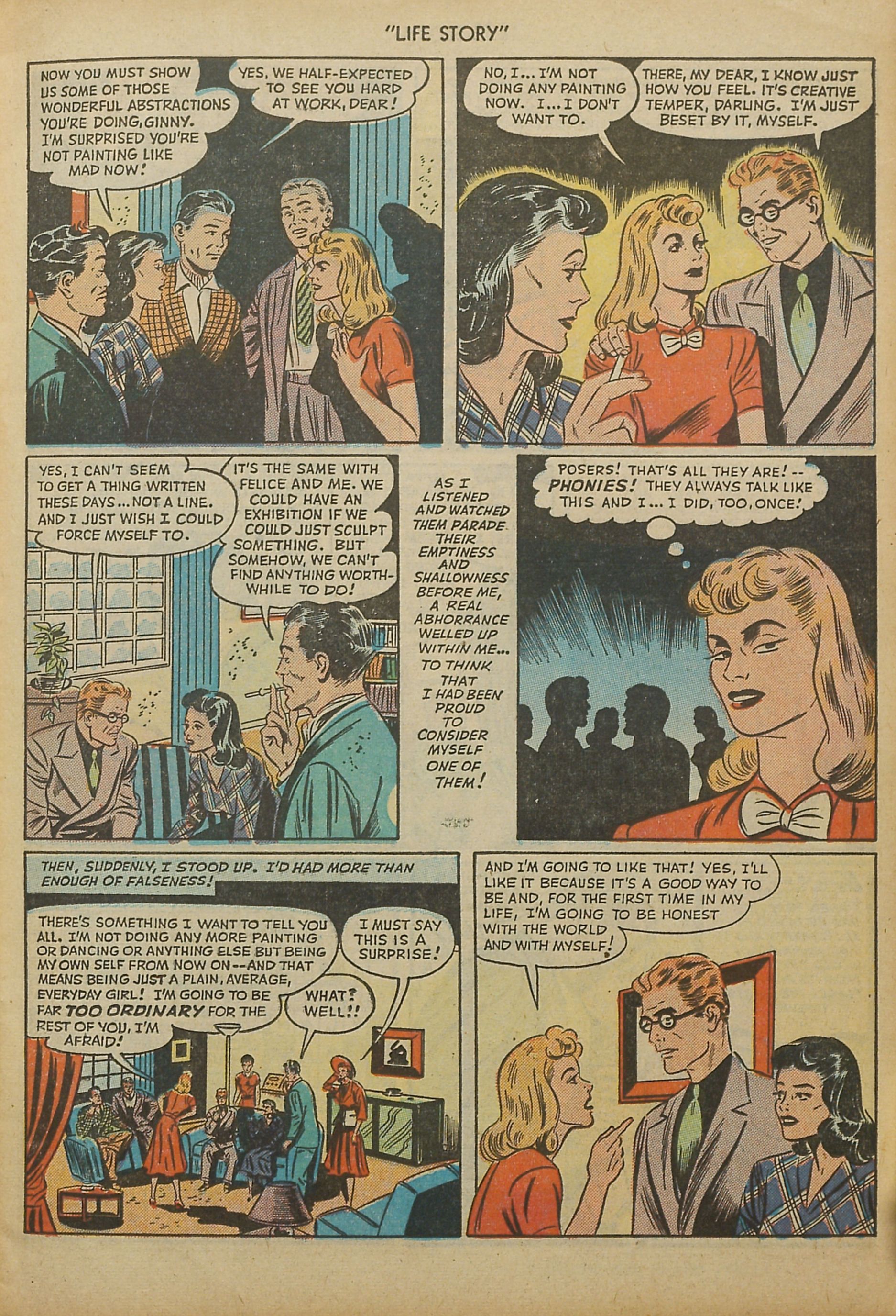 Read online Life Story comic -  Issue #4 - 15
