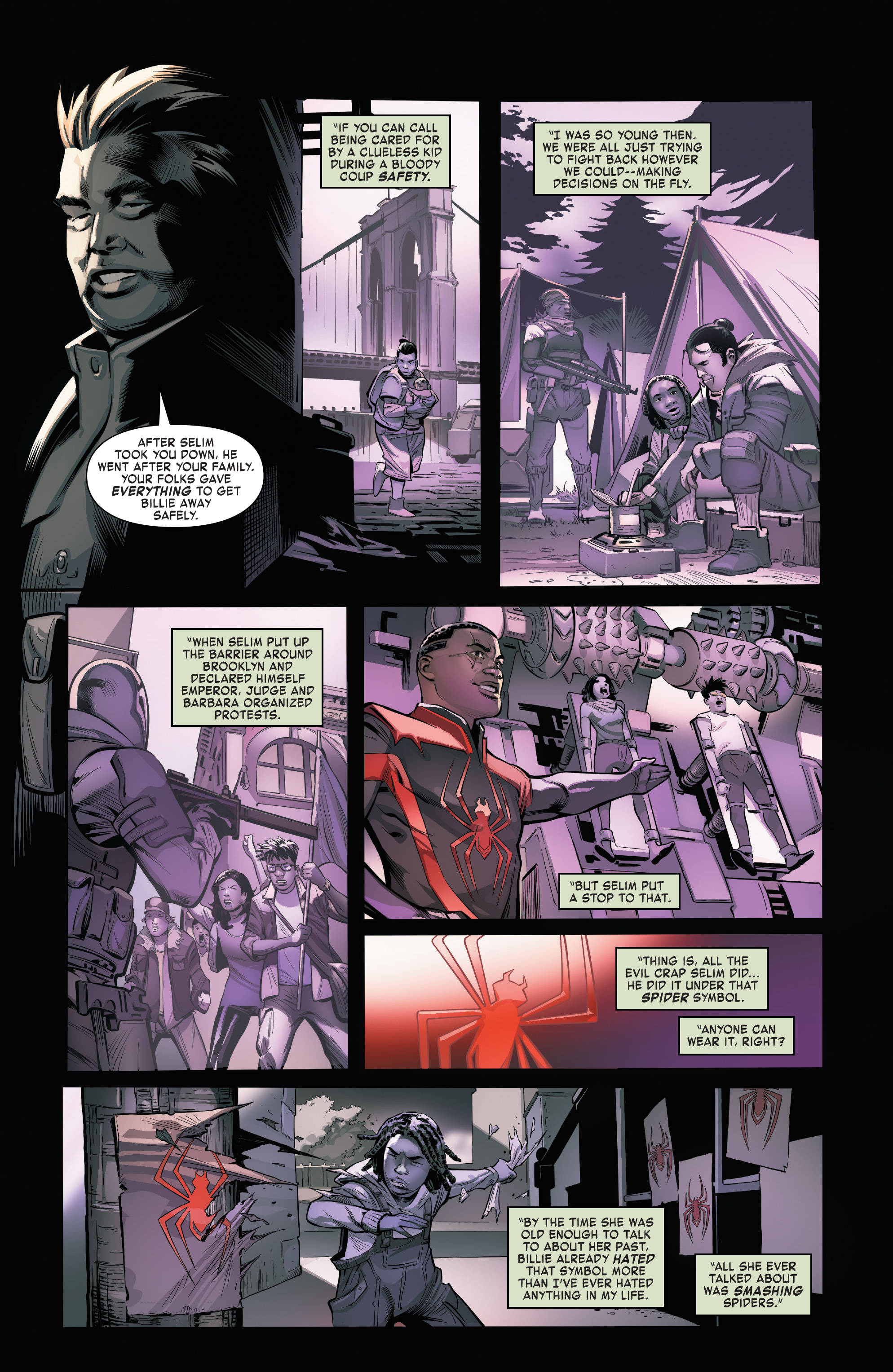 Read online Miles Morales: Spider-Man By Saladin Ahmed Omnibus comic -  Issue # TPB (Part 10) - 73