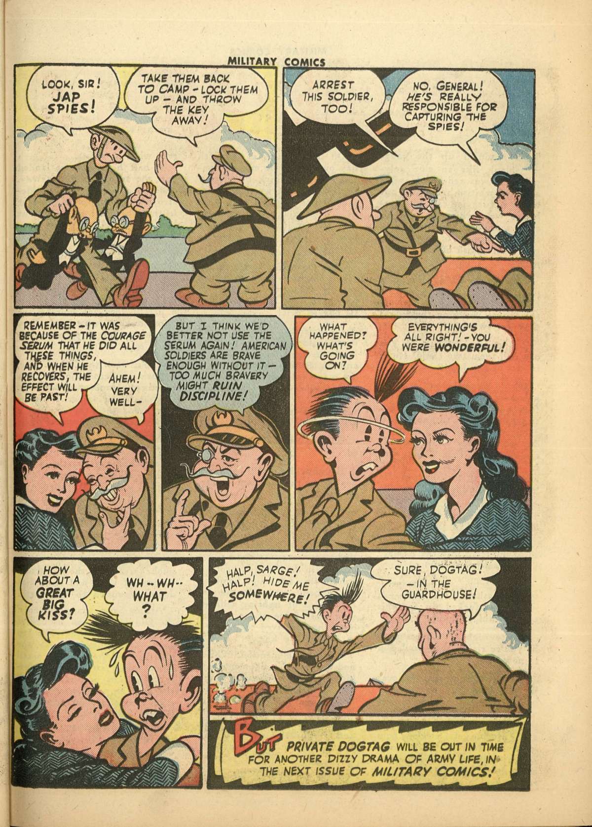 Read online Military Comics comic -  Issue #28 - 39