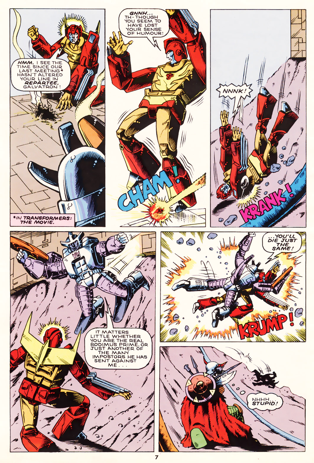 Read online The Transformers (UK) comic -  Issue #118 - 7