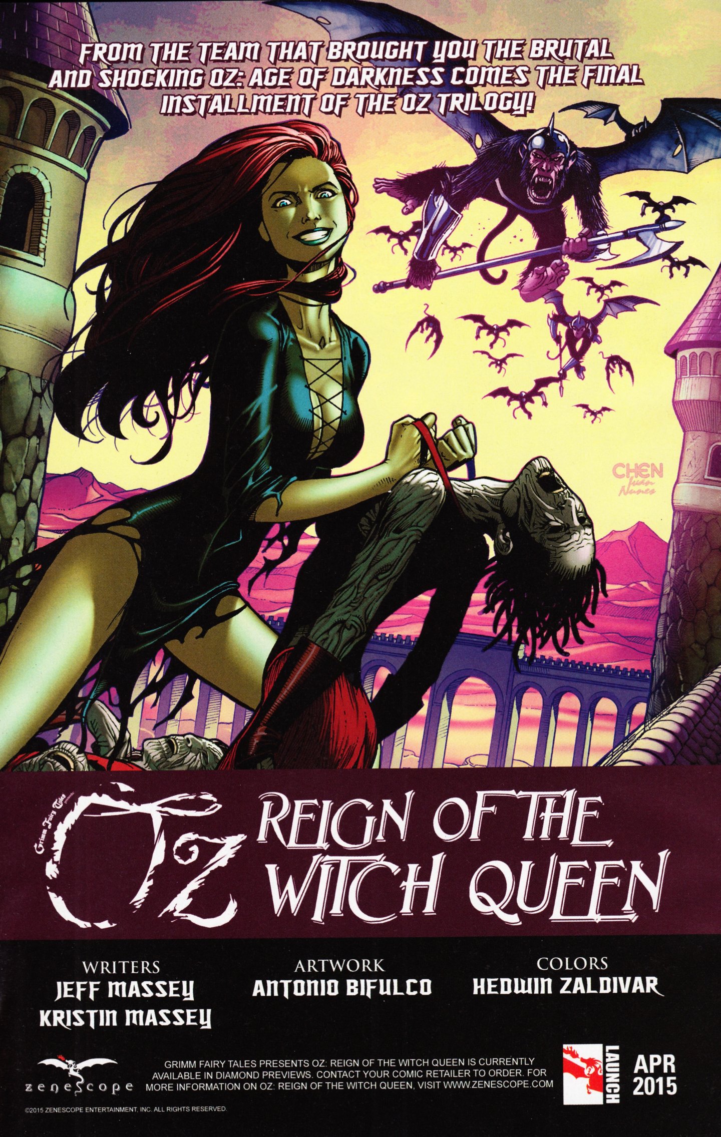 Read online Grimm Fairy Tales presents Coven comic -  Issue #1 - 32