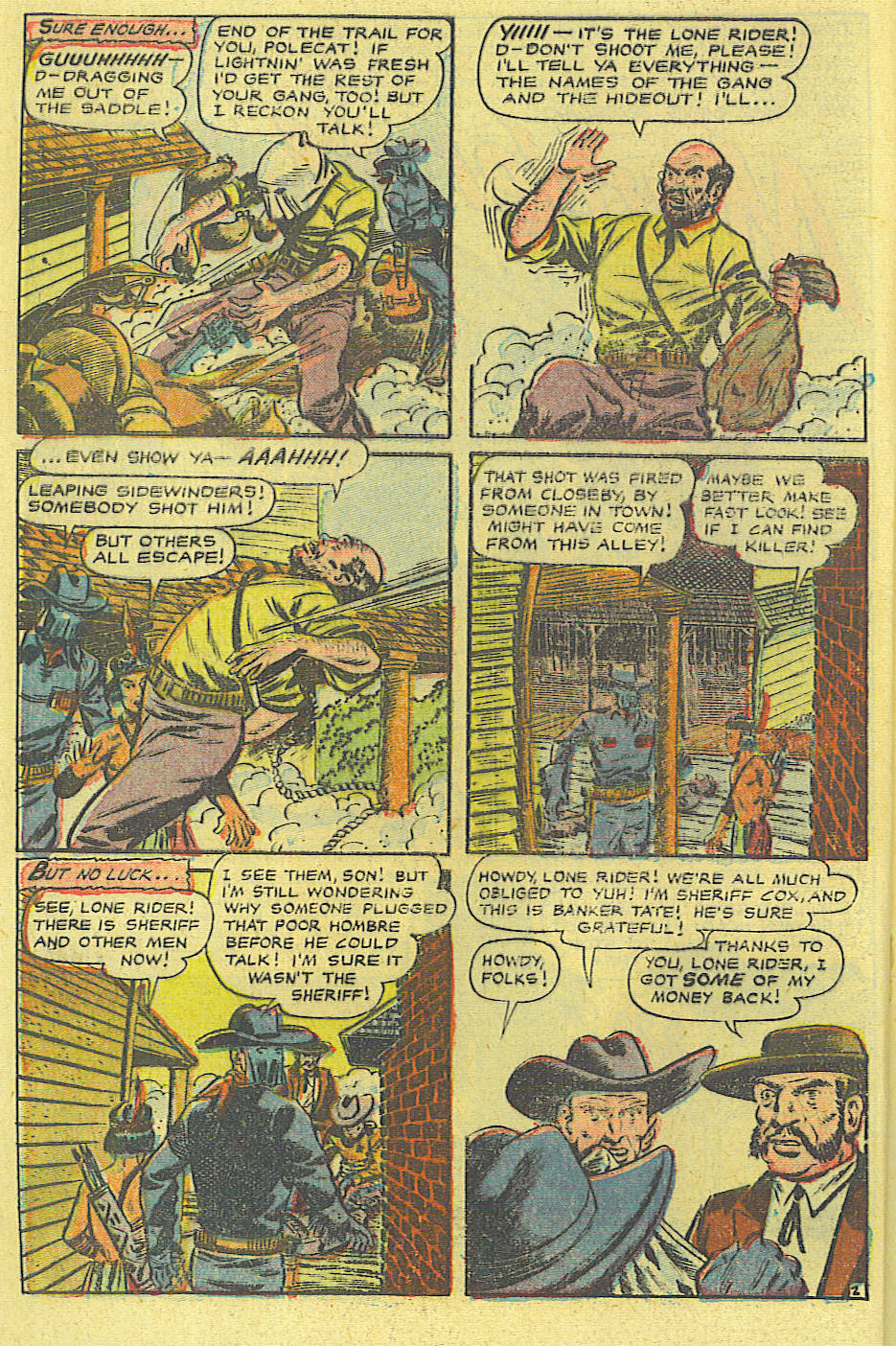 Read online The Lone Rider comic -  Issue #17 - 3