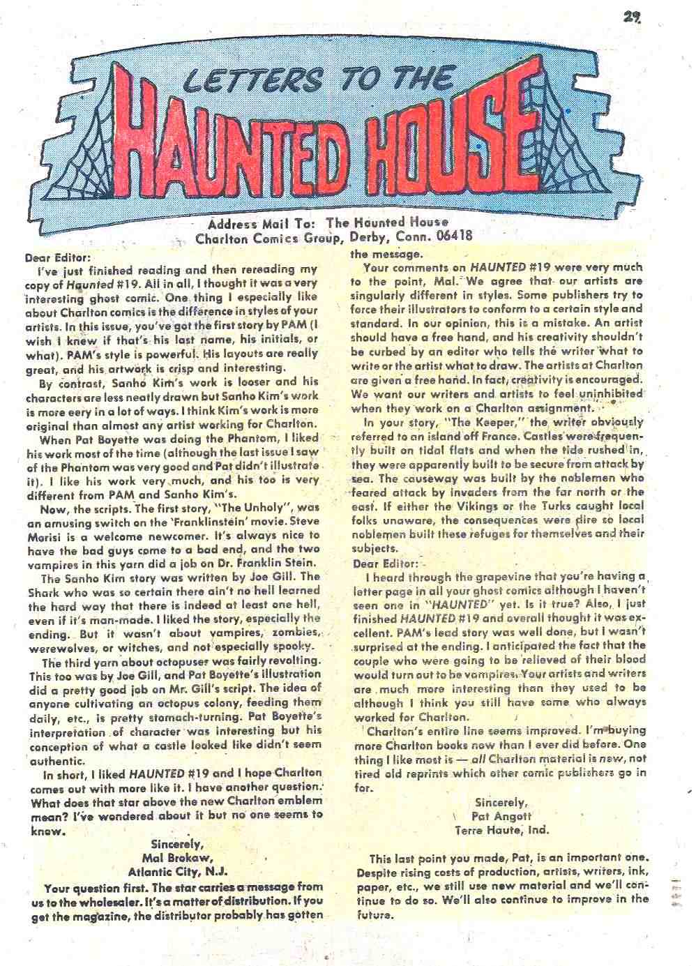 Read online Haunted comic -  Issue #21 - 31