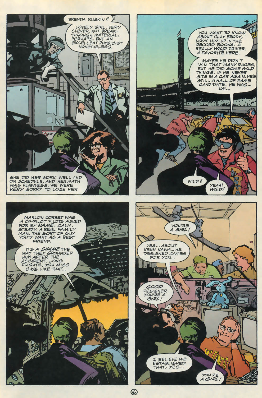 Read online Challengers of the Unknown (1997) comic -  Issue #4 - 7