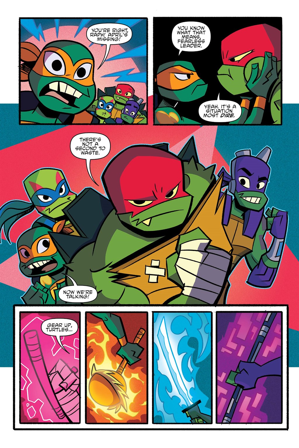 Read online Rise of the Teenage Mutant Ninja Turtles: The Complete Adventures comic -  Issue # TPB (Part 1) - 23