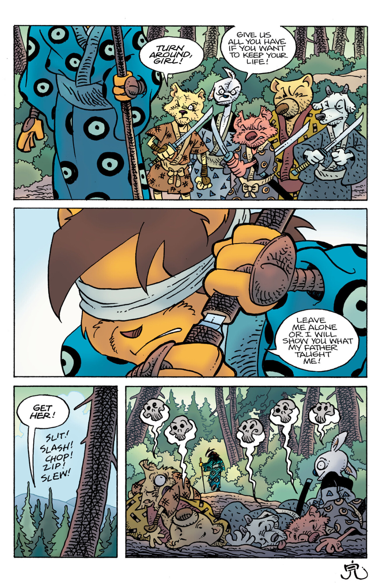 Read online Teenage Mutant Ninja Turtles/Usagi Yojimbo: WhereWhen comic -  Issue #5 - 26