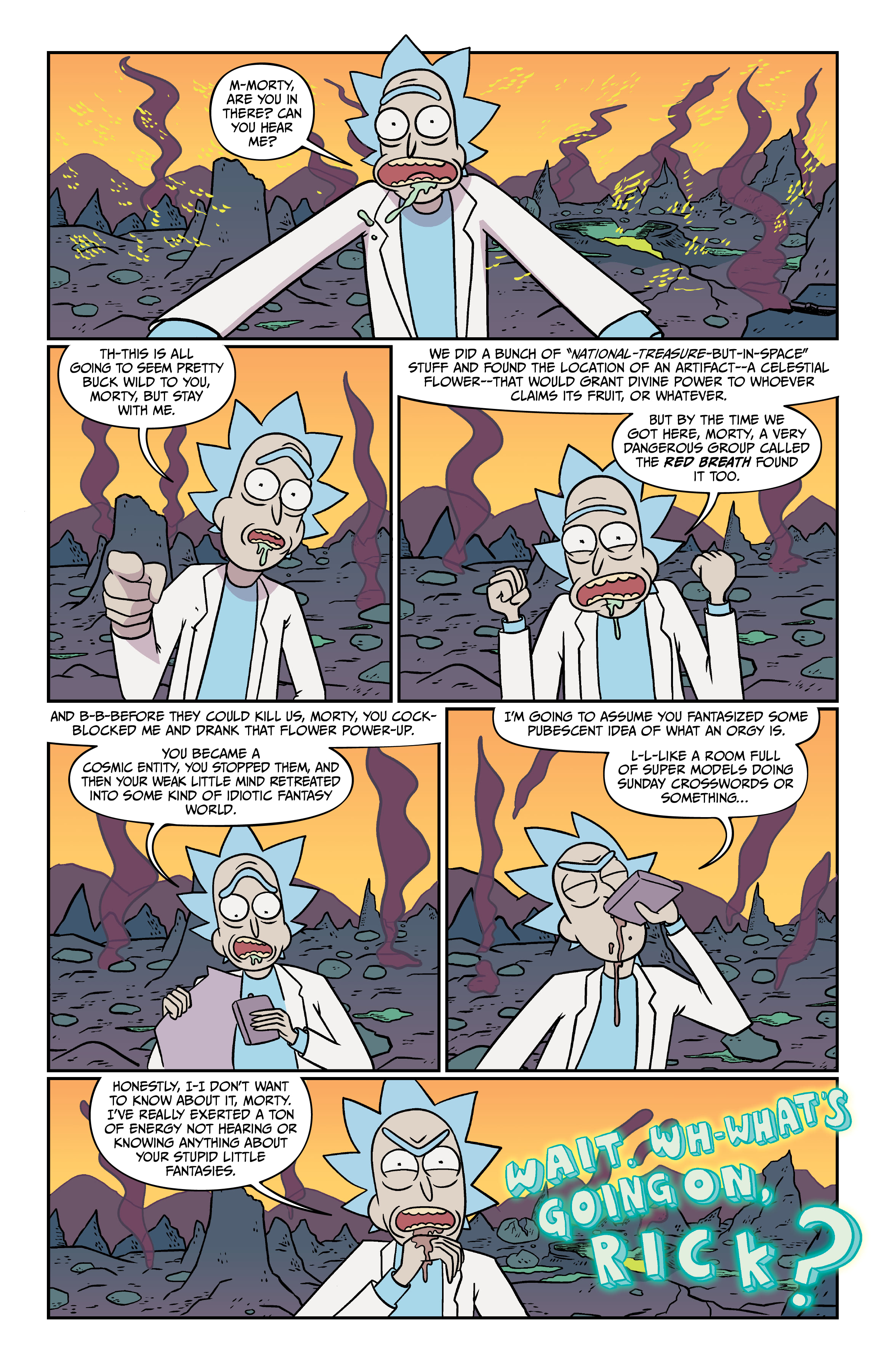 Read online Rick and Morty Deluxe Edition comic -  Issue # TPB 7 (Part 1) - 57