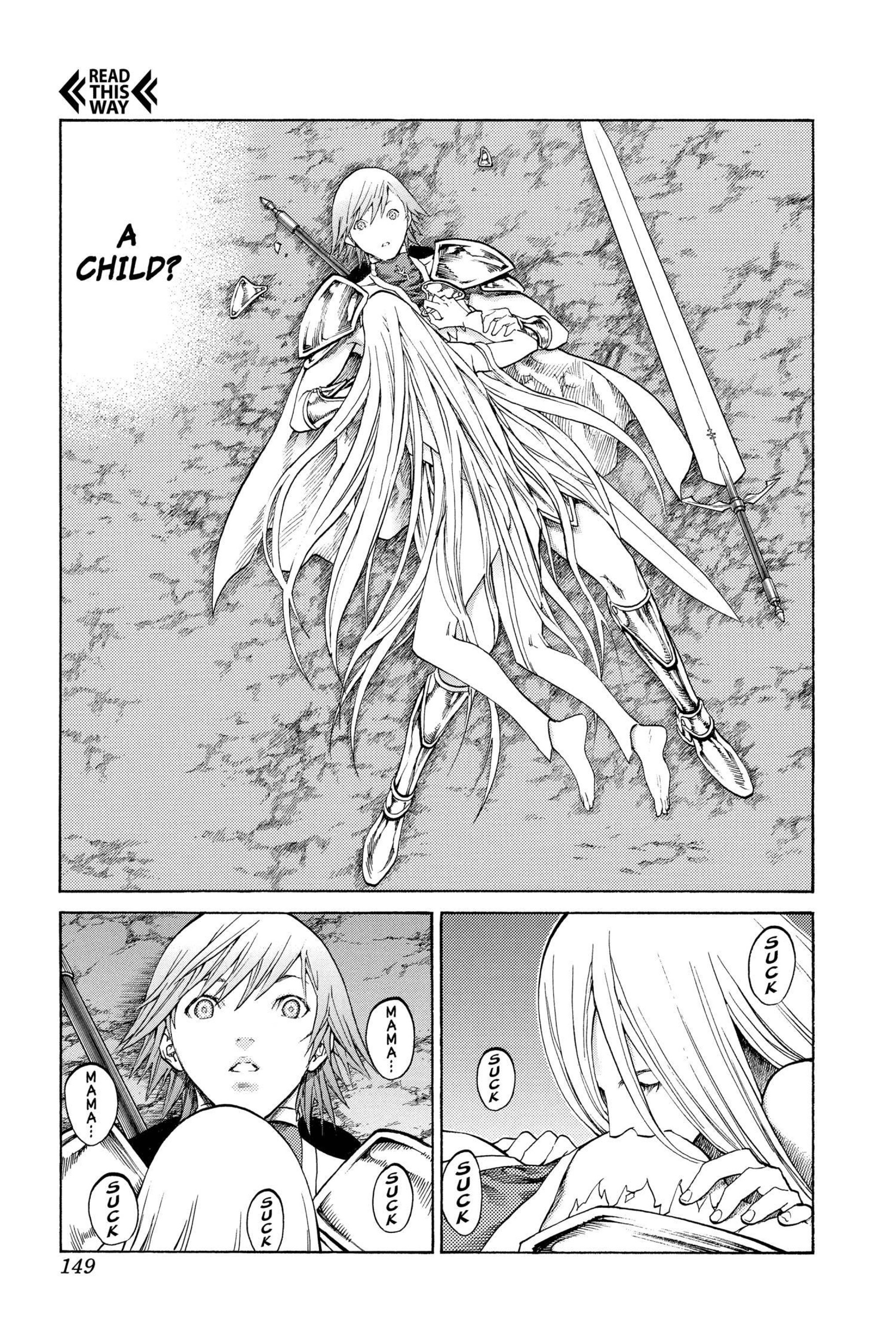 Read online Claymore comic -  Issue #12 - 136