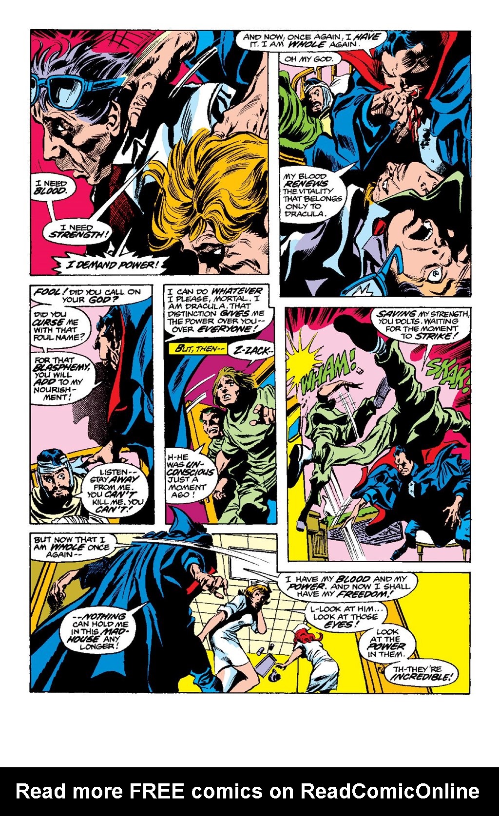 Read online Tomb of Dracula (1972) comic -  Issue # _The Complete Collection 5 (Part 1) - 55