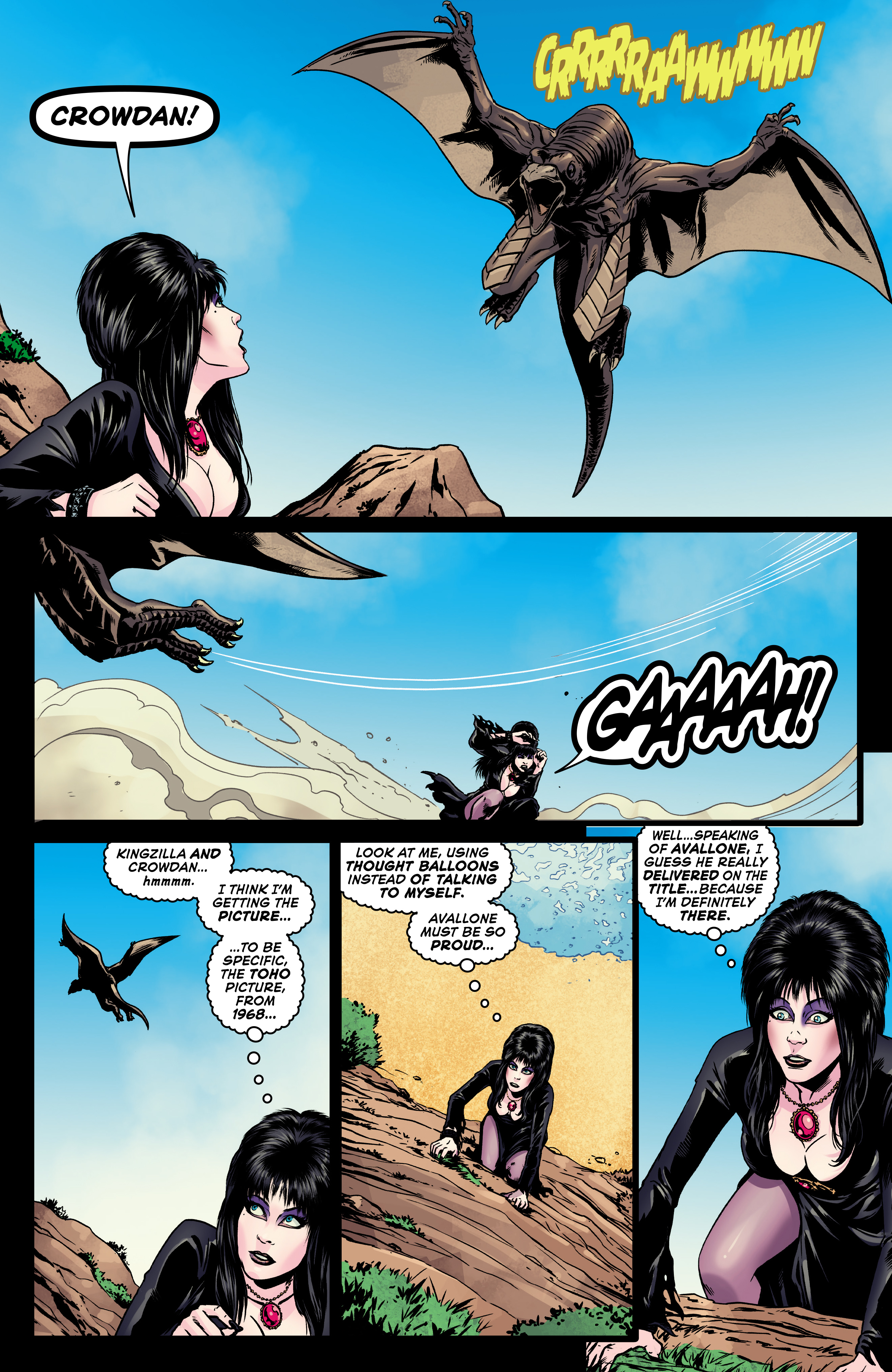 Read online Elvira in Monsterland comic -  Issue #4 - 8