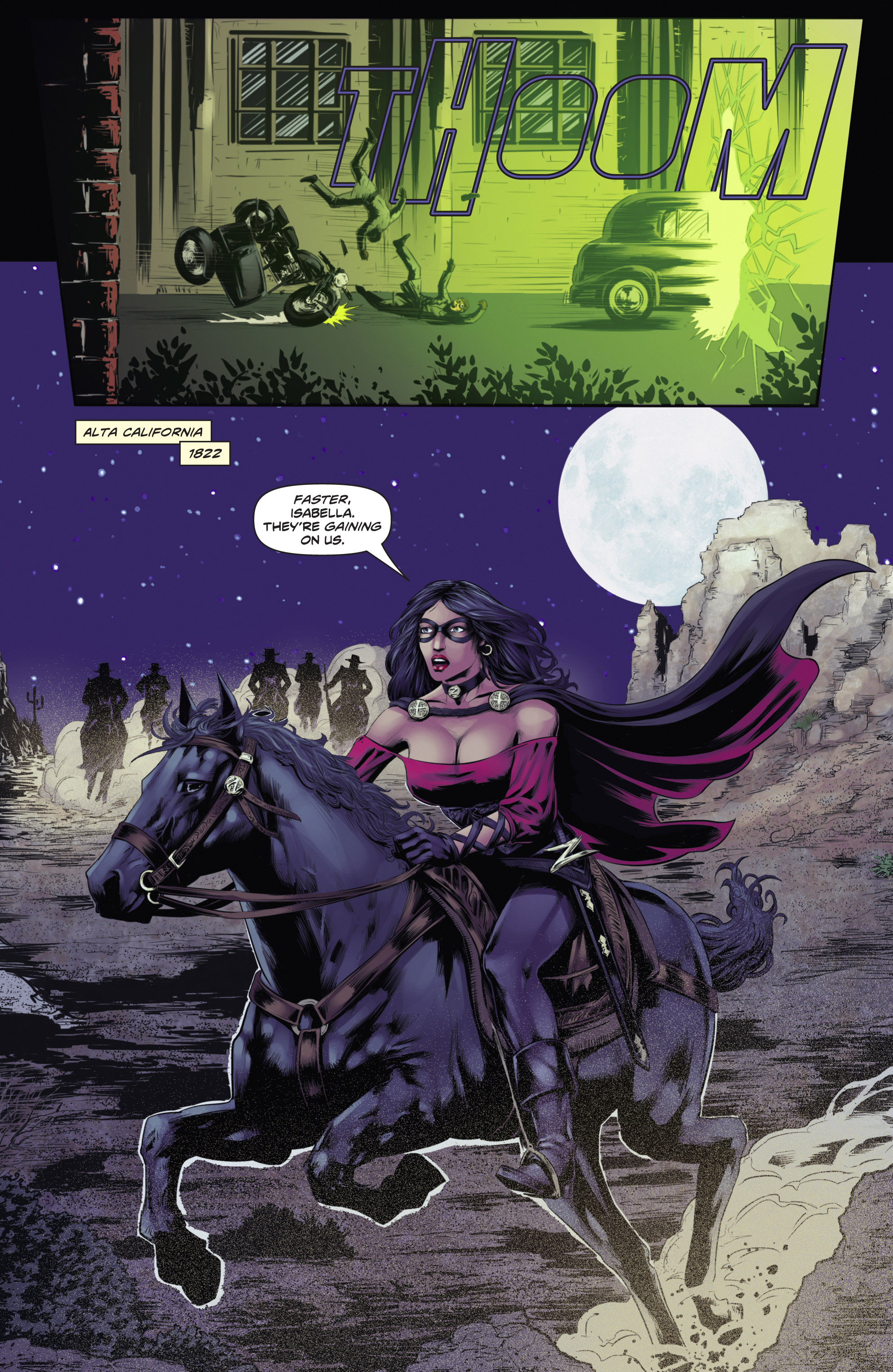 Read online Swords of Sorrow: Black Sparrow & Lady Zorro Special comic -  Issue # Full - 7