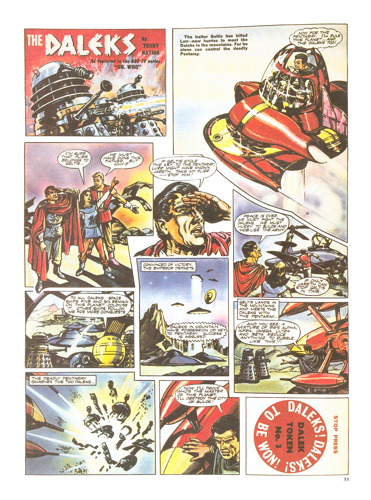 Read online Dalek Chronicles comic -  Issue # TPB - 33