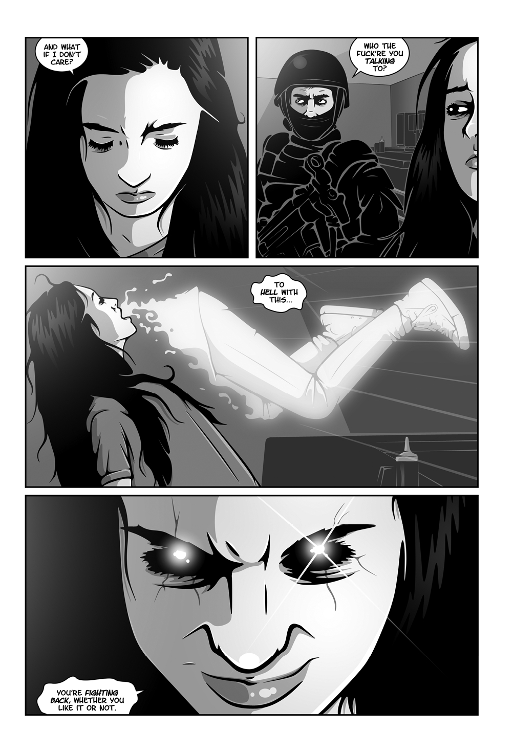 Read online Hollow Girl comic -  Issue #10 - 34