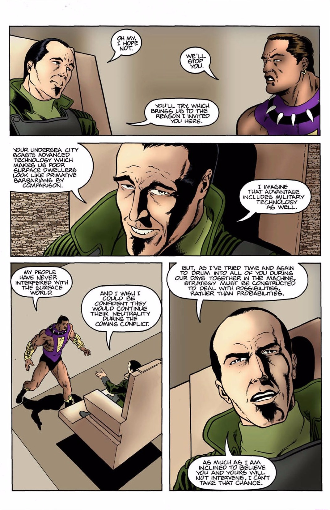 Read online Pantheon comic -  Issue #4 - 21