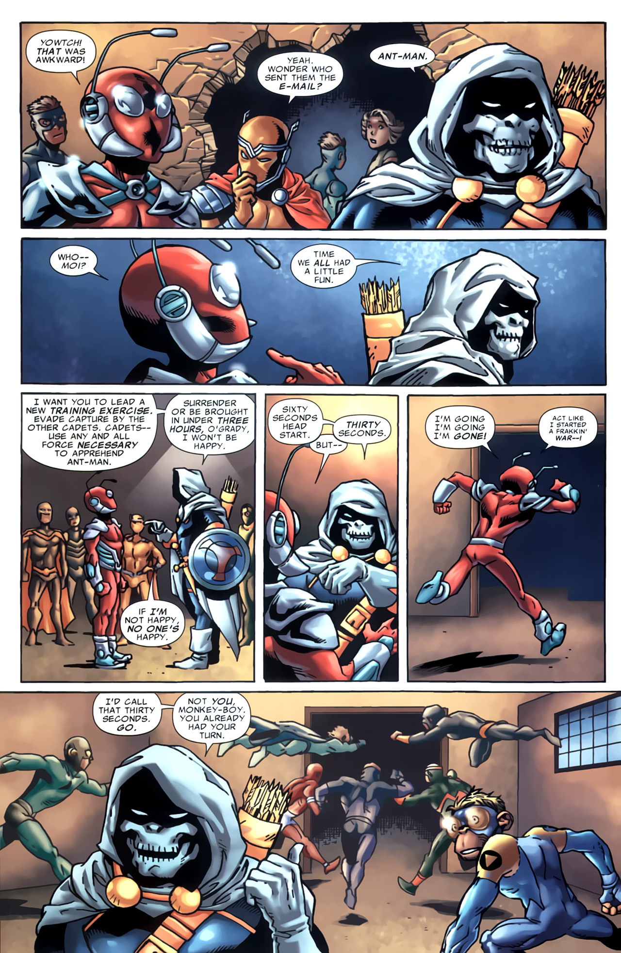 Read online Marvel Apes: Speedball Special comic -  Issue # Full - 13
