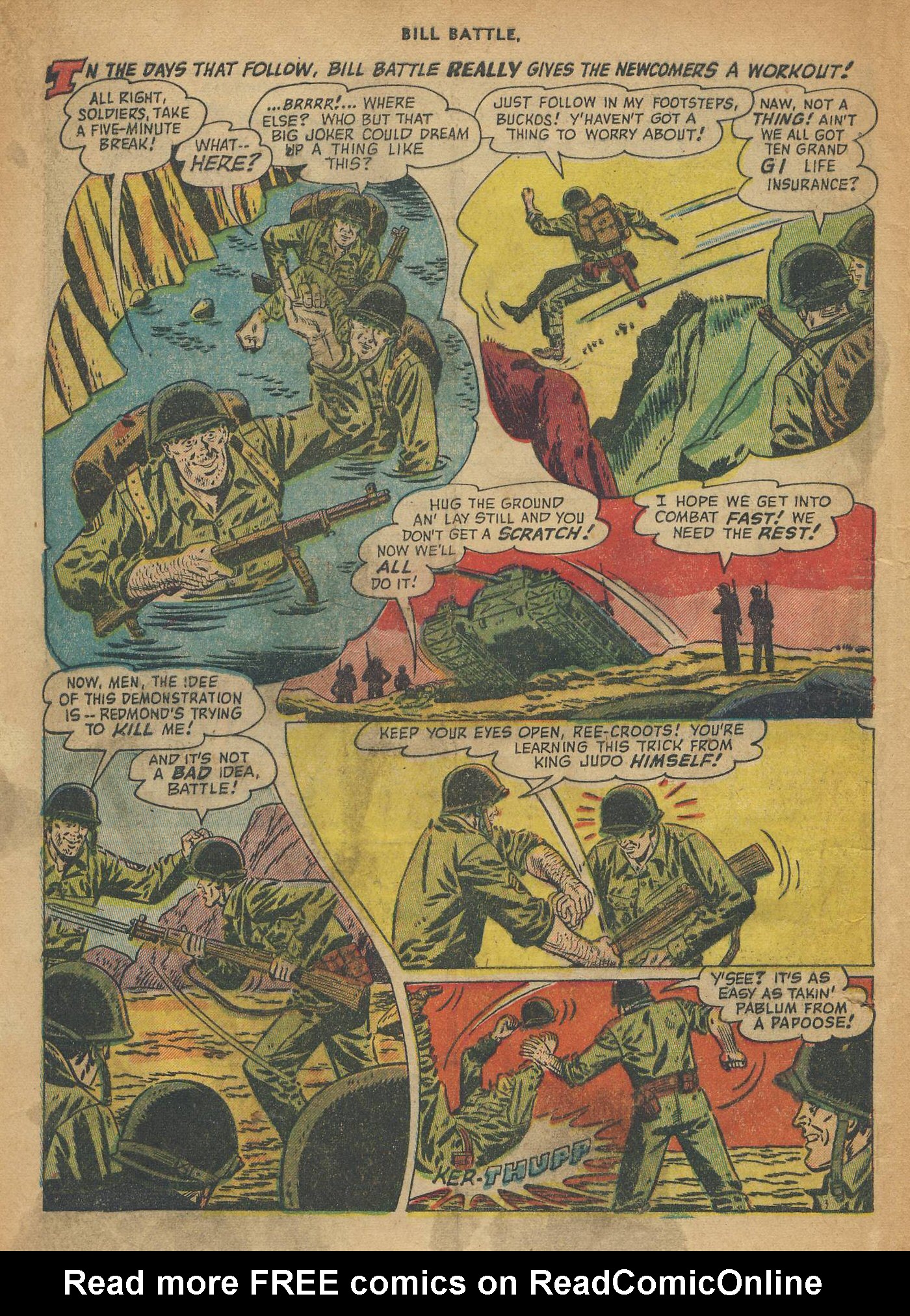 Read online Bill Battle: The One Man Army comic -  Issue #1 - 8