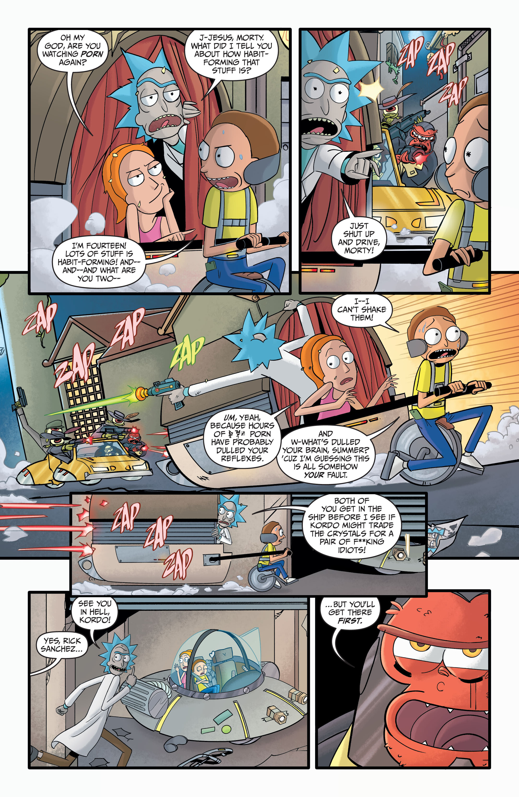 Read online Rick and Morty: Heart of Rickness comic -  Issue #1 - 7
