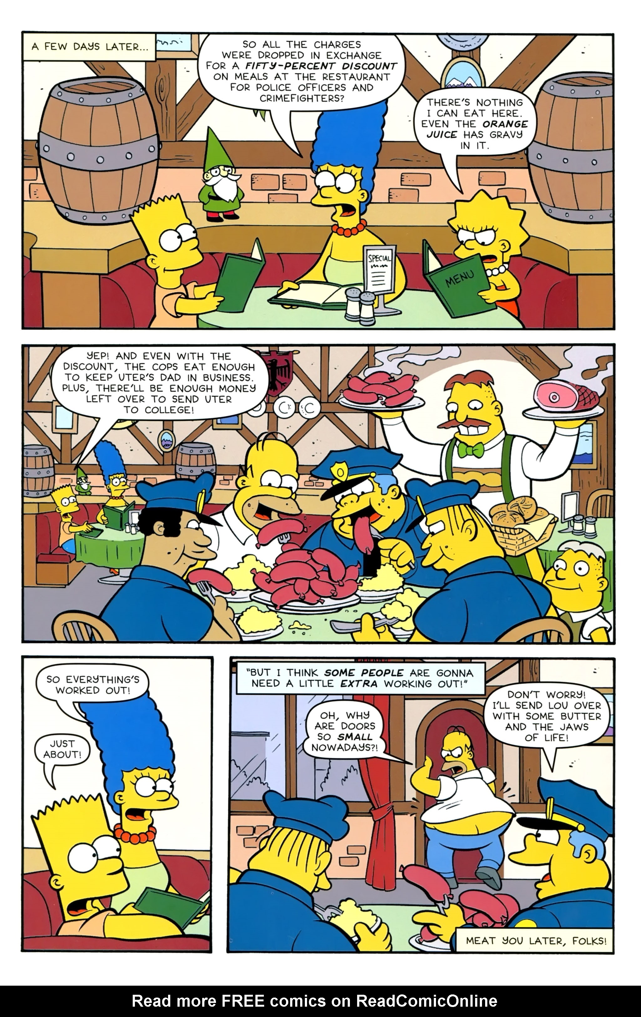 Read online Bongo Comics Free-For-All! comic -  Issue #2016 - 15