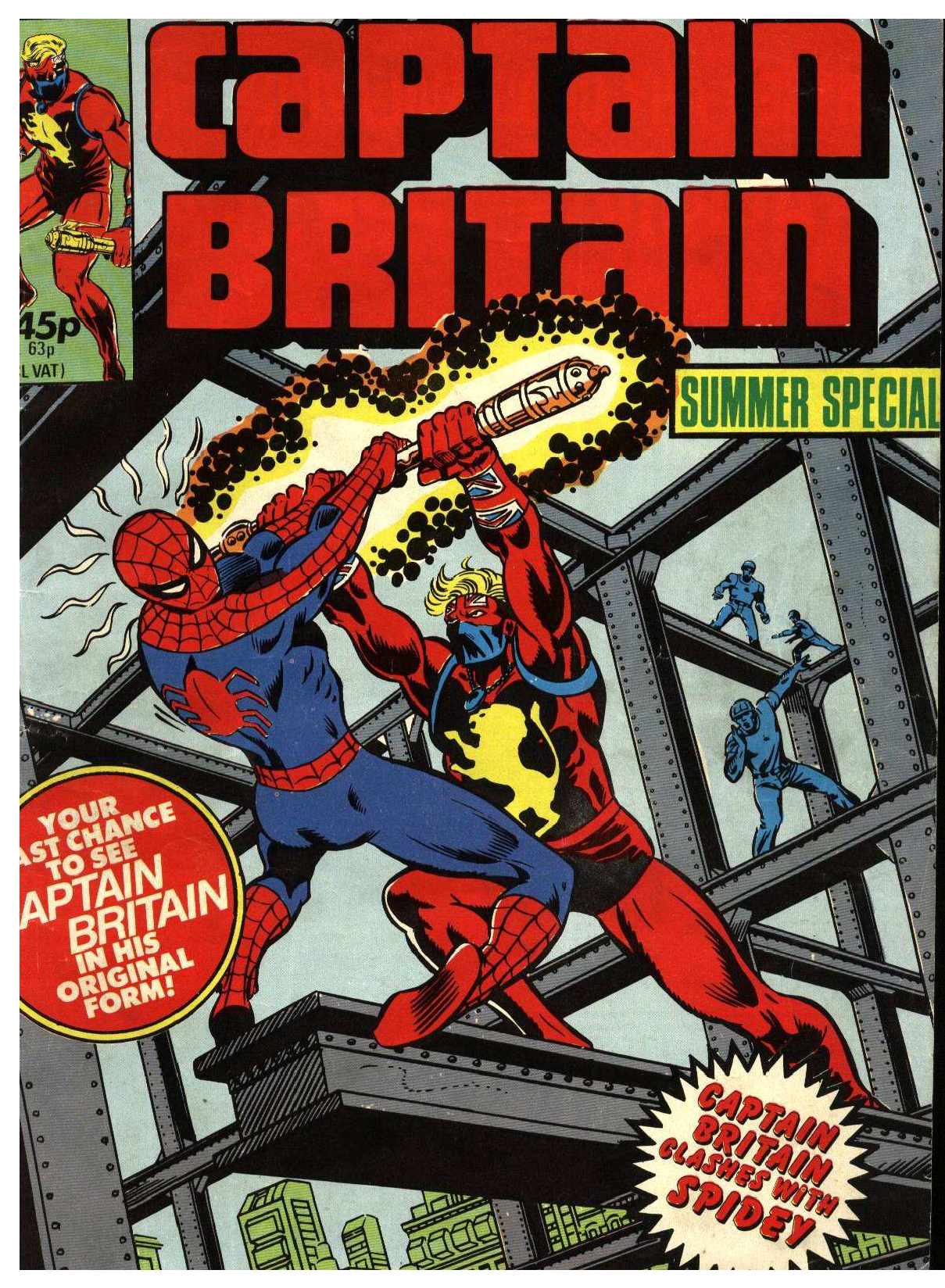 Read online Captain Britain Summer Special comic -  Issue #2 - 1