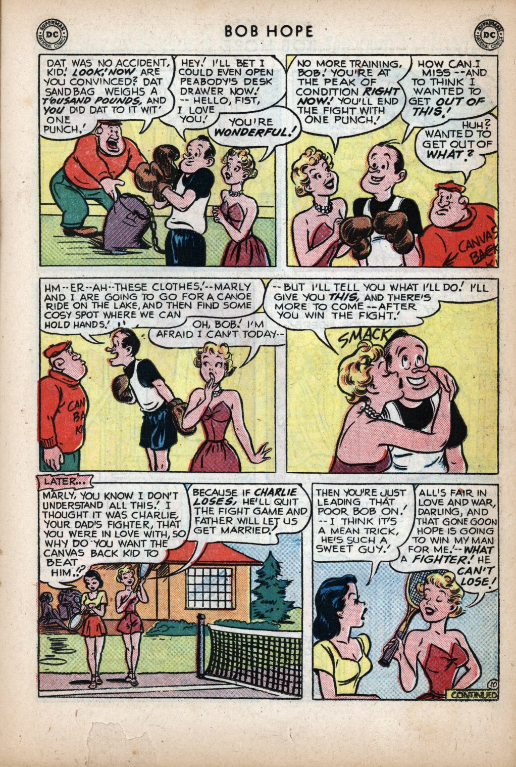 Read online The Adventures of Bob Hope comic -  Issue #12 - 25