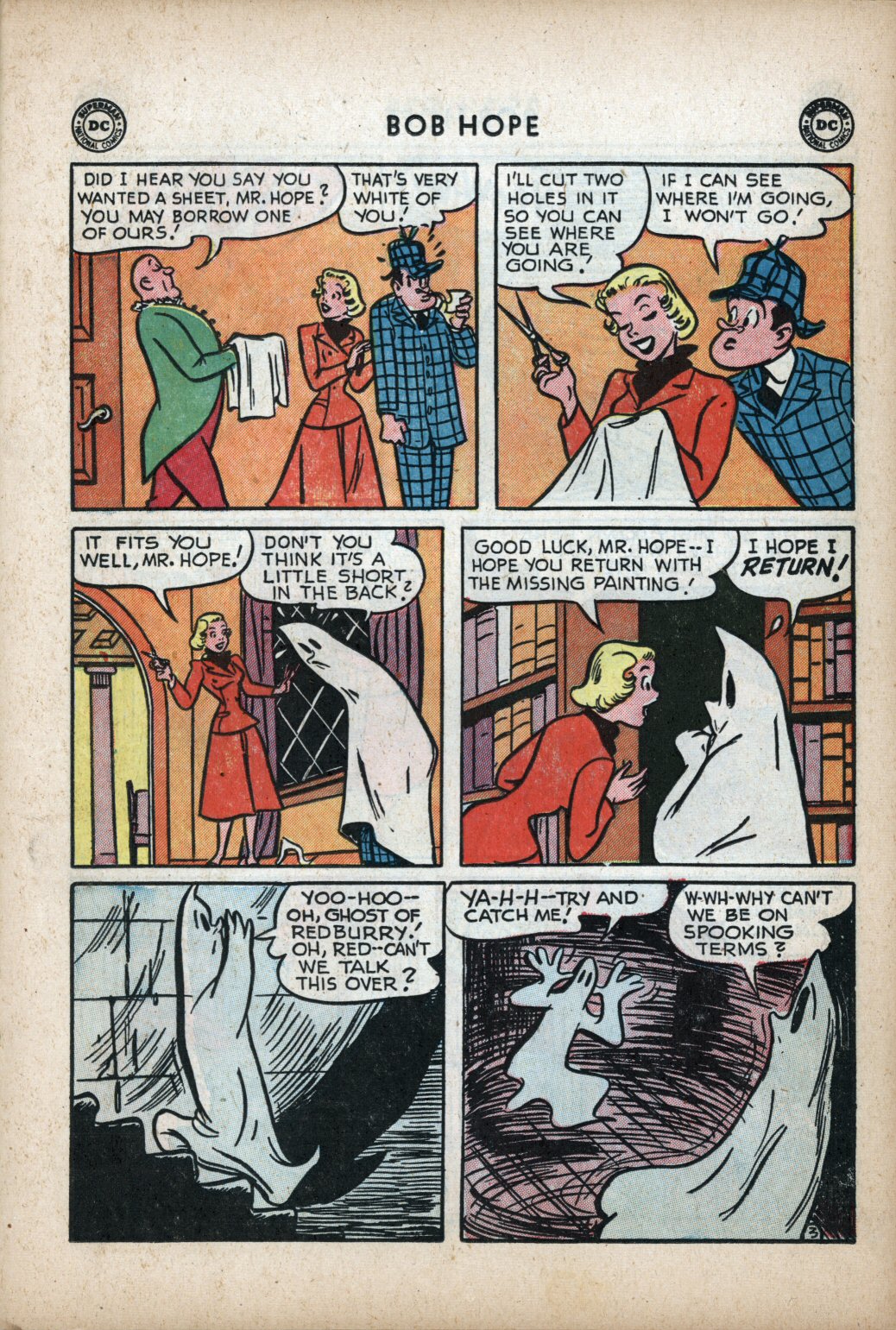 Read online The Adventures of Bob Hope comic -  Issue #15 - 15
