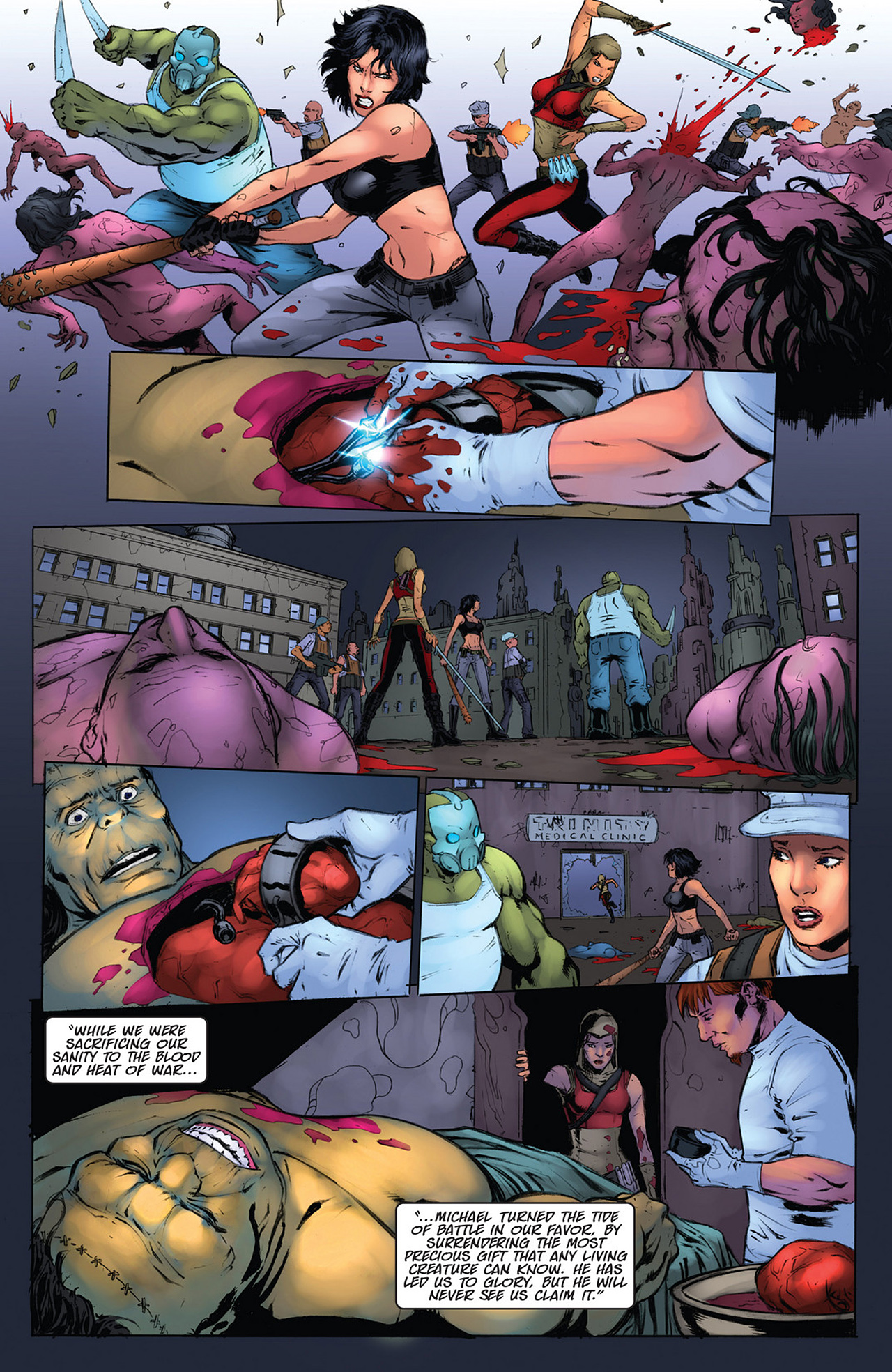 Read online Hack/Slash/Eva Monster's Ball comic -  Issue # _TPB - 87