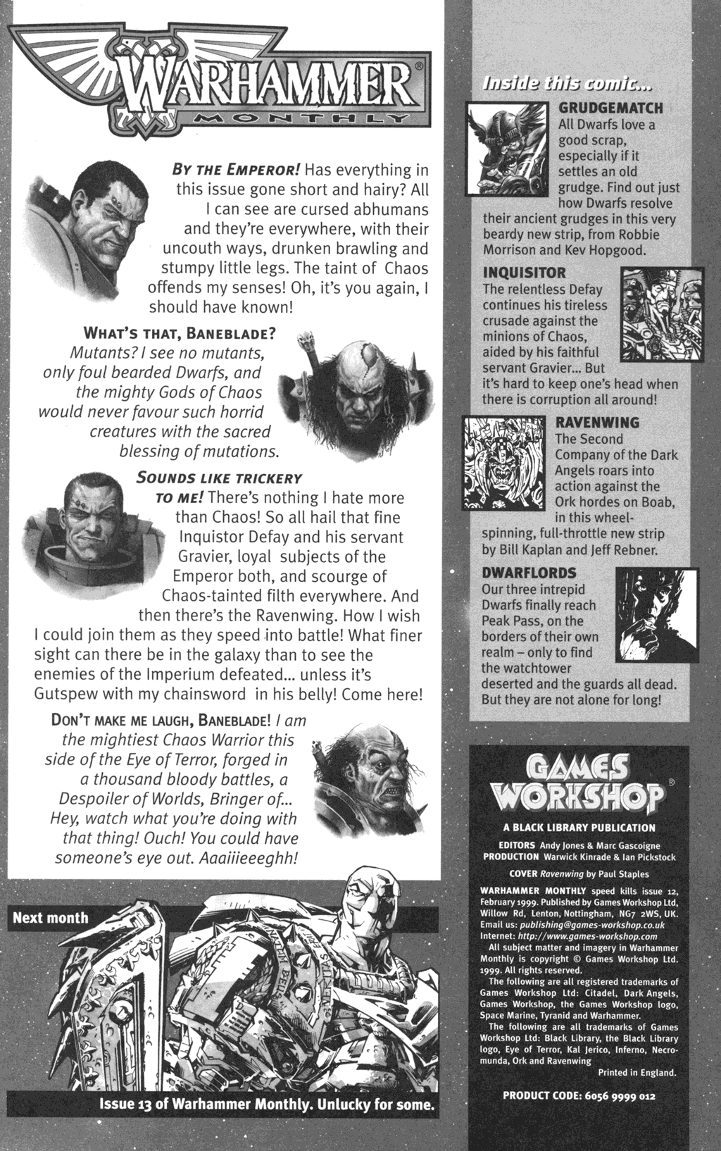 Read online Warhammer Monthly comic -  Issue #12 - 2