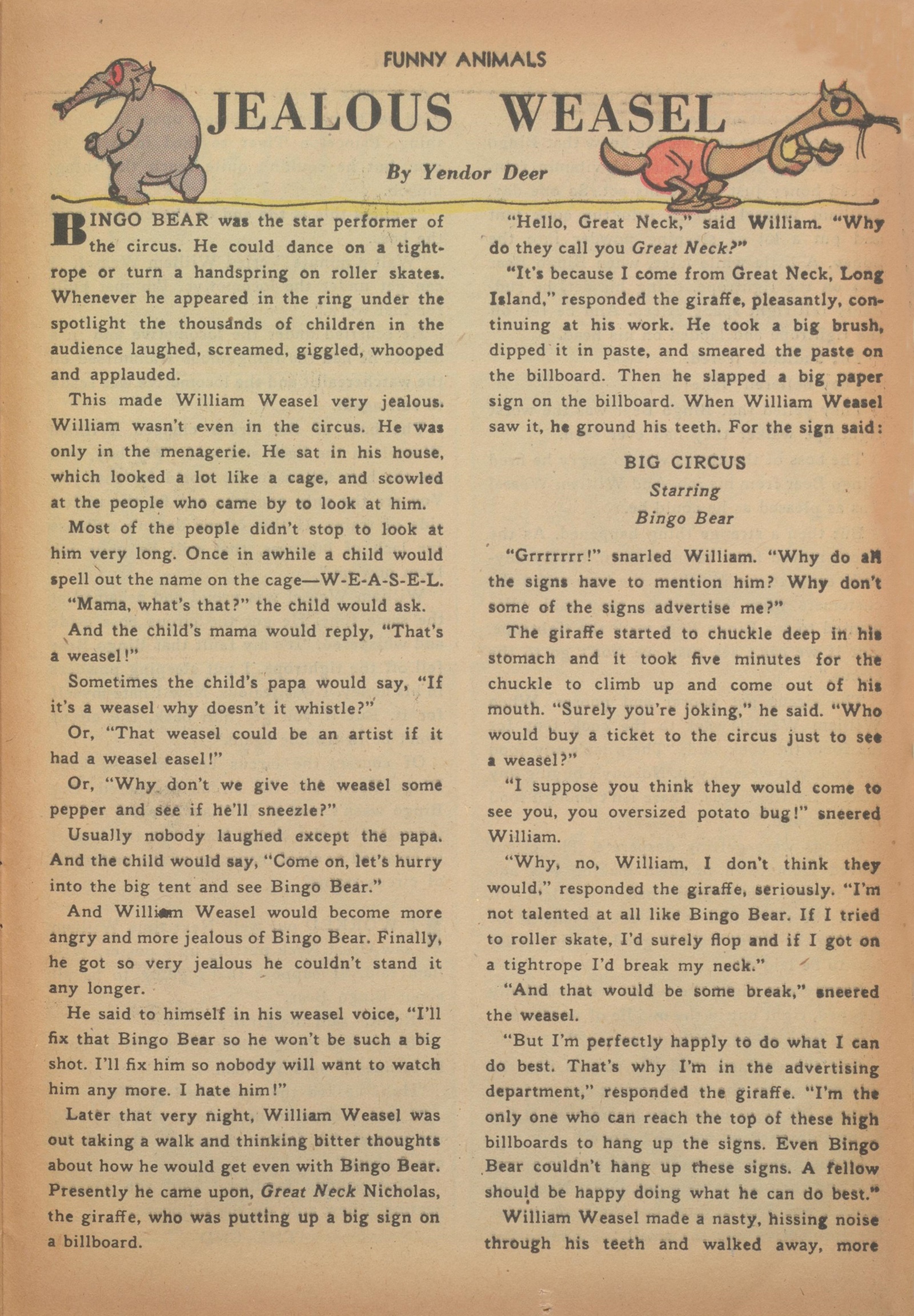 Read online Fawcett's Funny Animals comic -  Issue #71 - 25