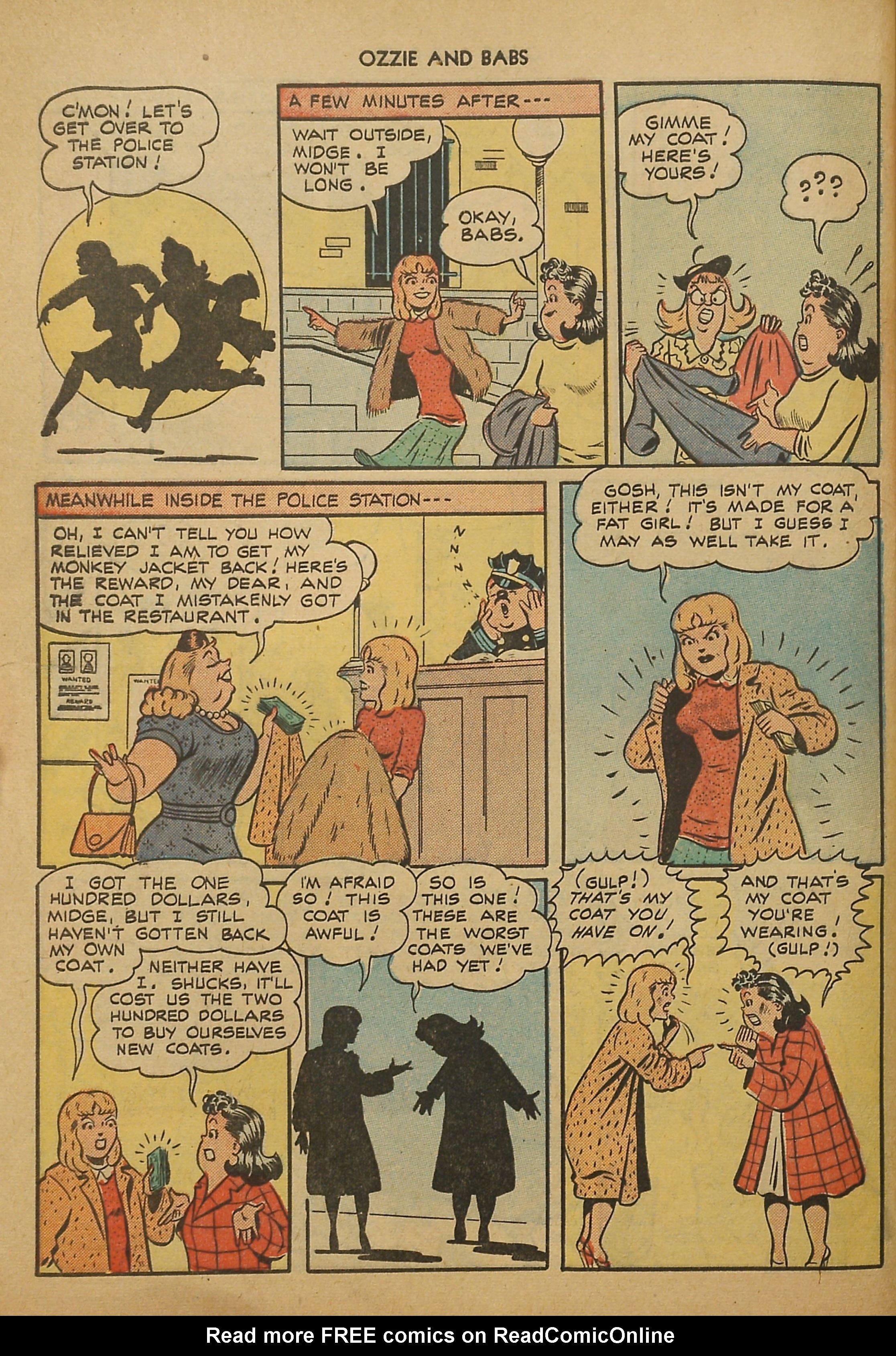 Read online Ozzie And Babs comic -  Issue #6 - 32