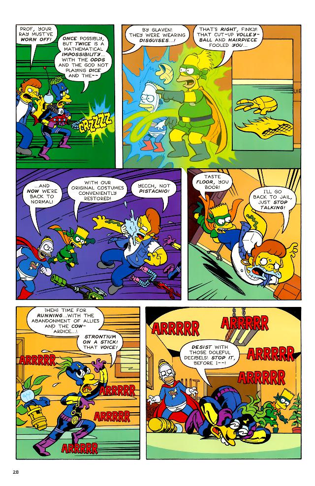 Read online Bongo Comics Free-For-All! comic -  Issue #2009 - 29