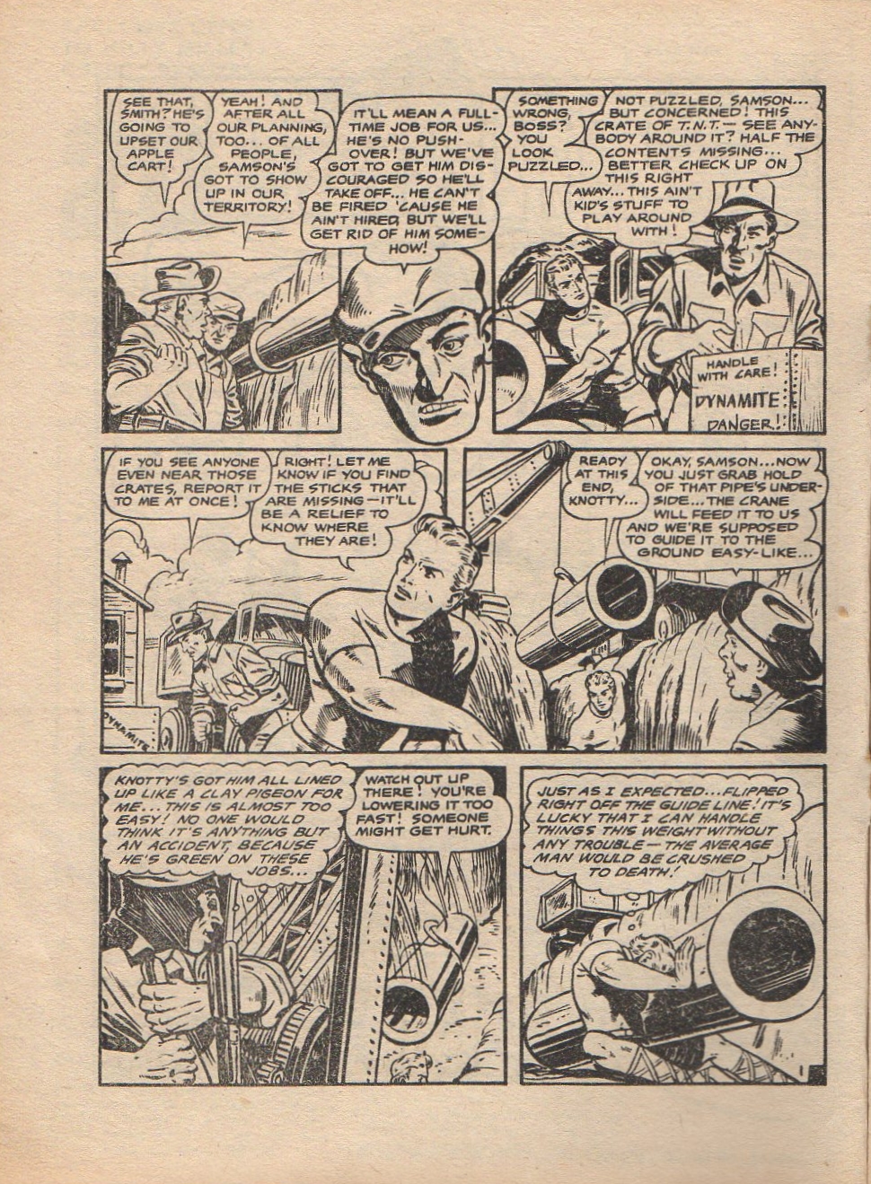Read online Samson (1955) comic -  Issue #13 - 4