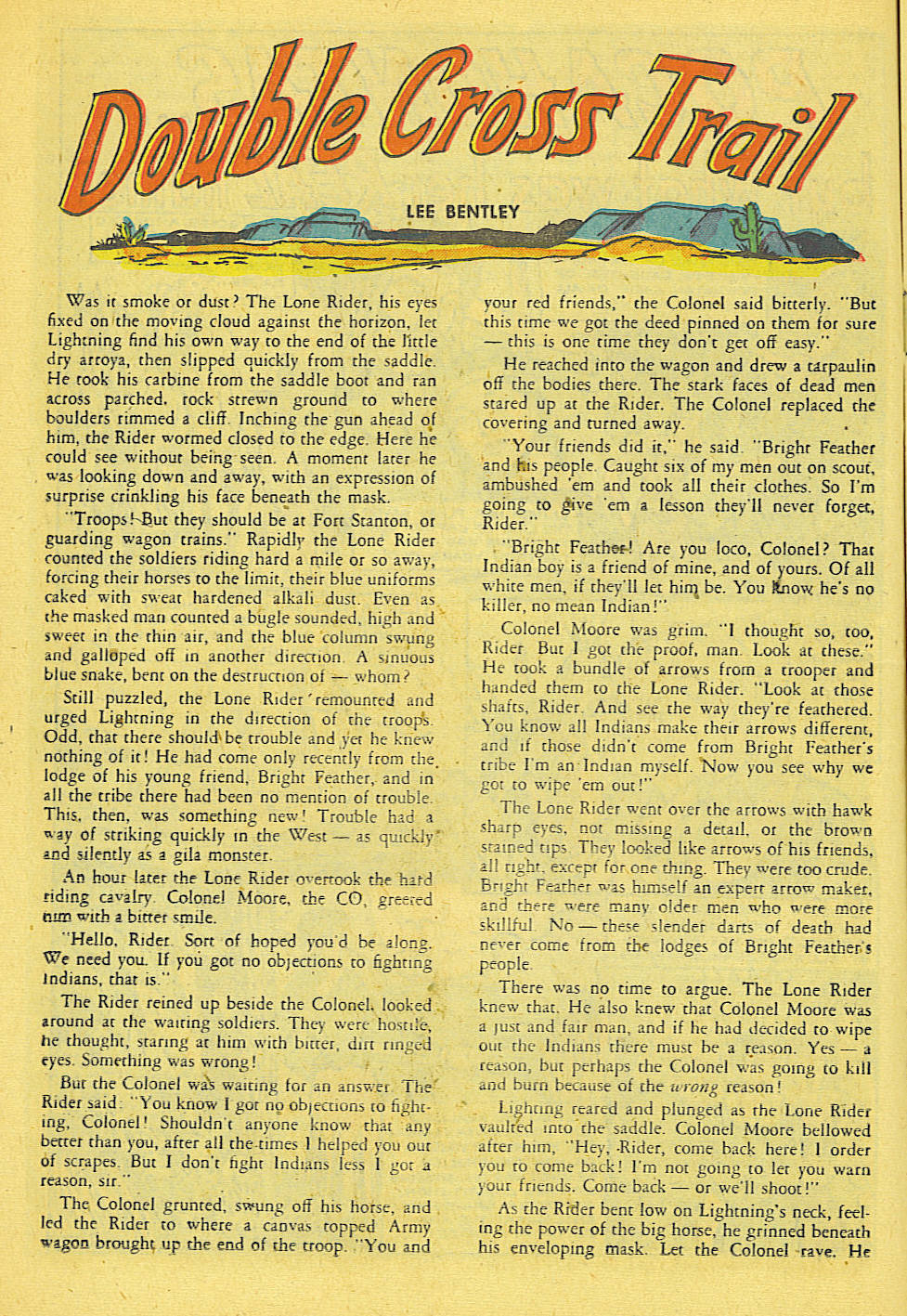 Read online The Lone Rider comic -  Issue #1 - 24