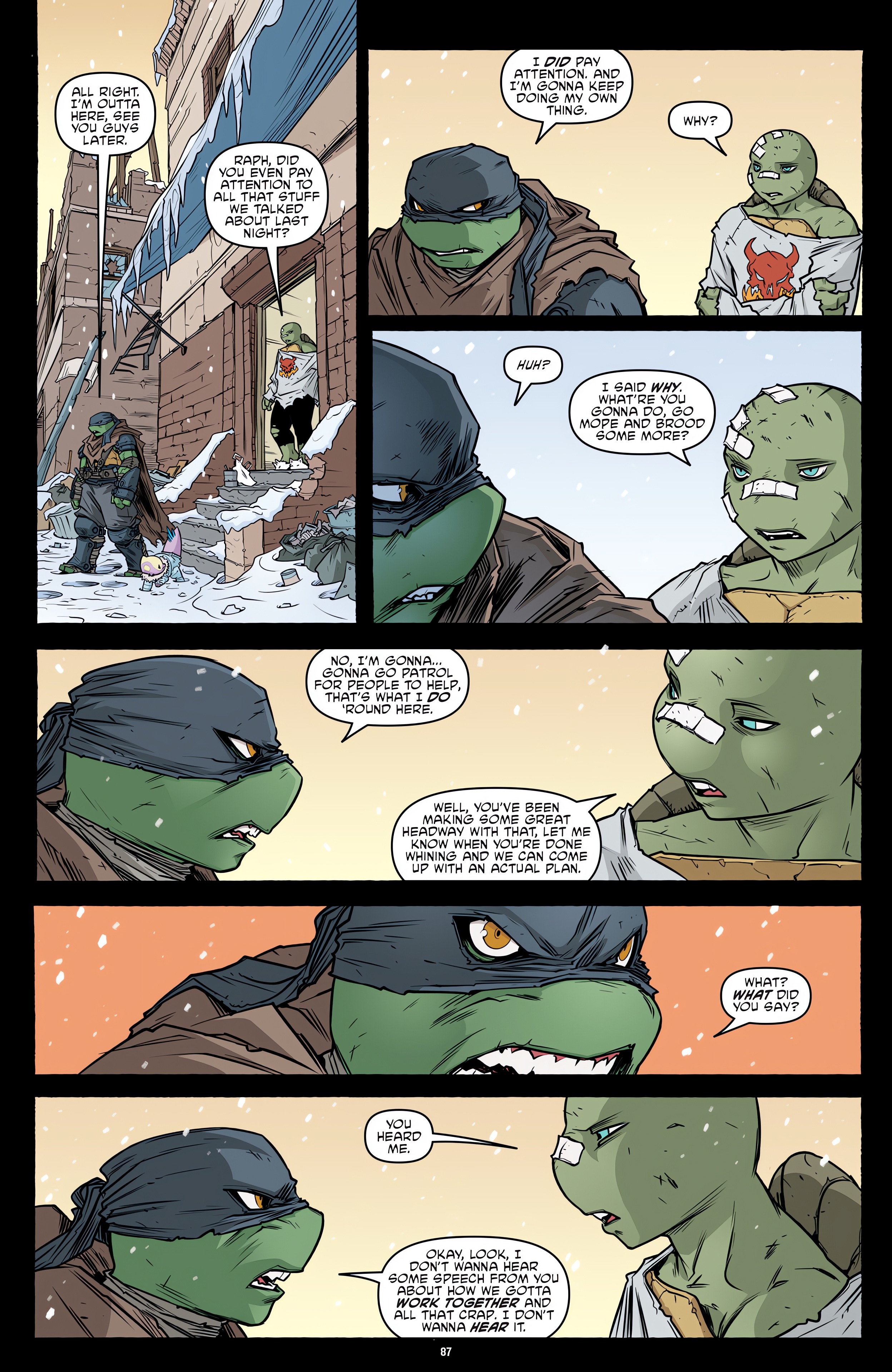 Read online Teenage Mutant Ninja Turtles: The IDW Collection comic -  Issue # TPB 14 (Part 1) - 87