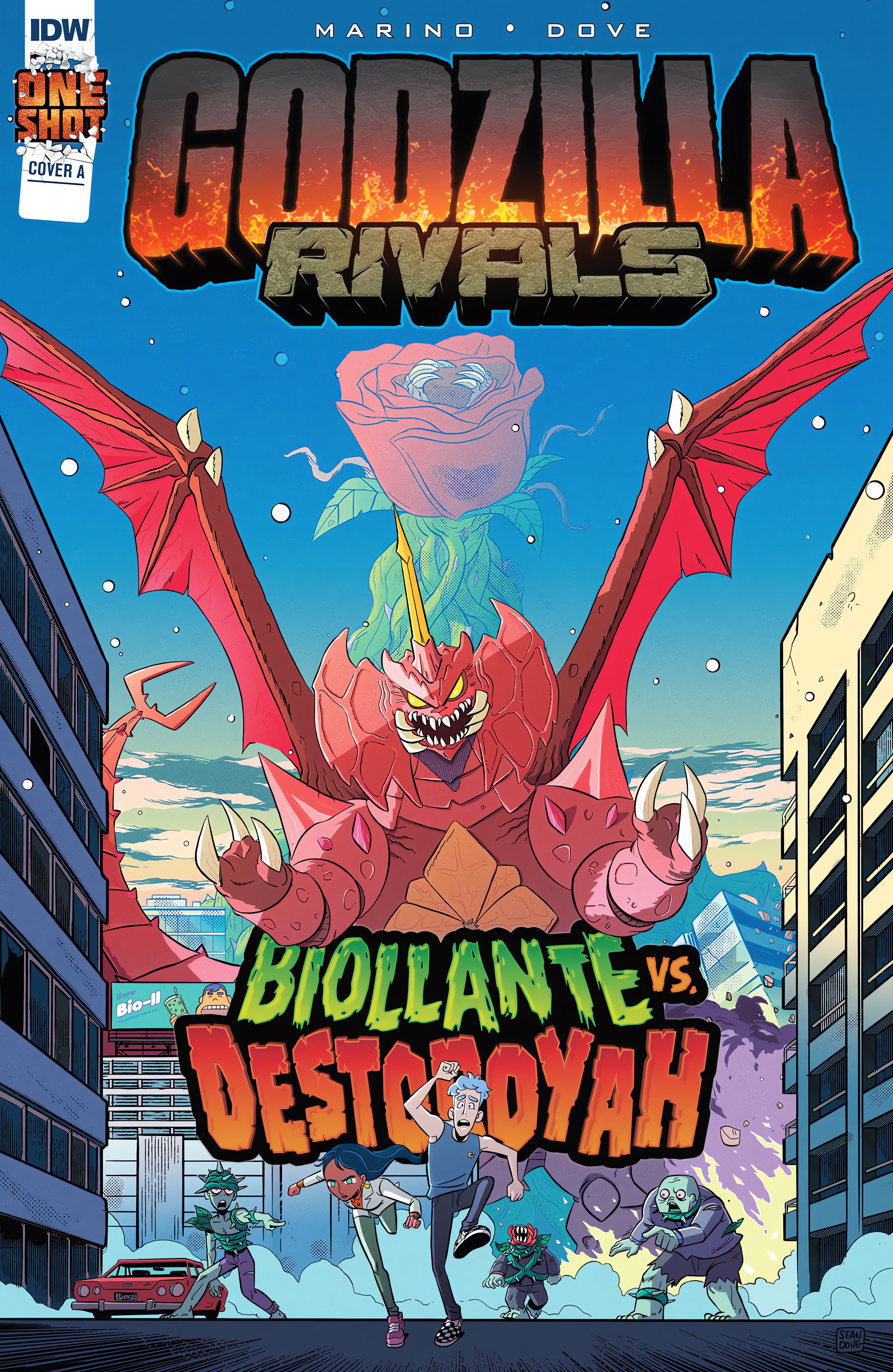 Read online Godzilla Rivals: Biollante Vs. Destoroyah comic -  Issue # Full - 1